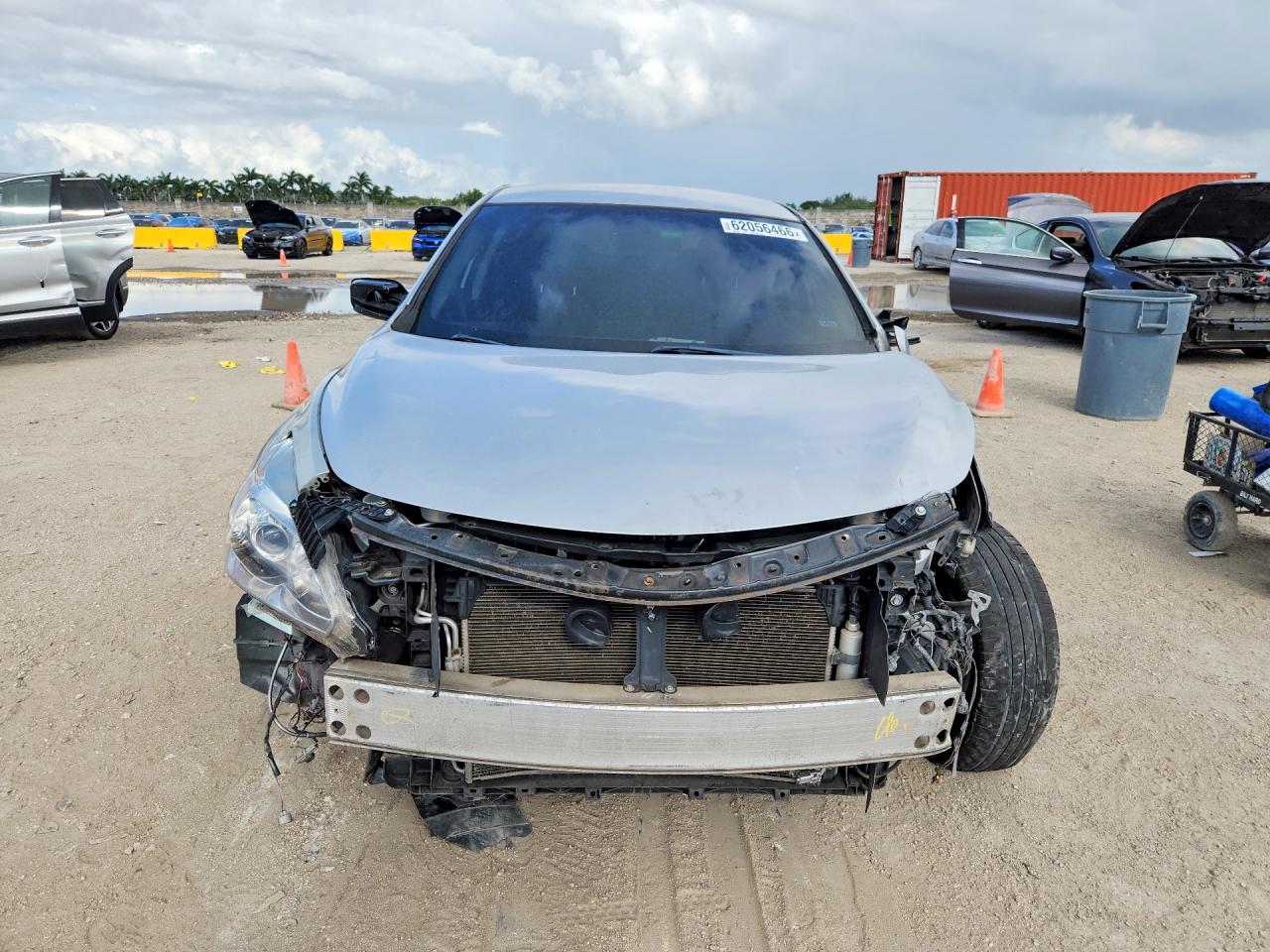 2015 Nissan Altima 2.5 S Серый vin: 1N4AL3AP8FN314800