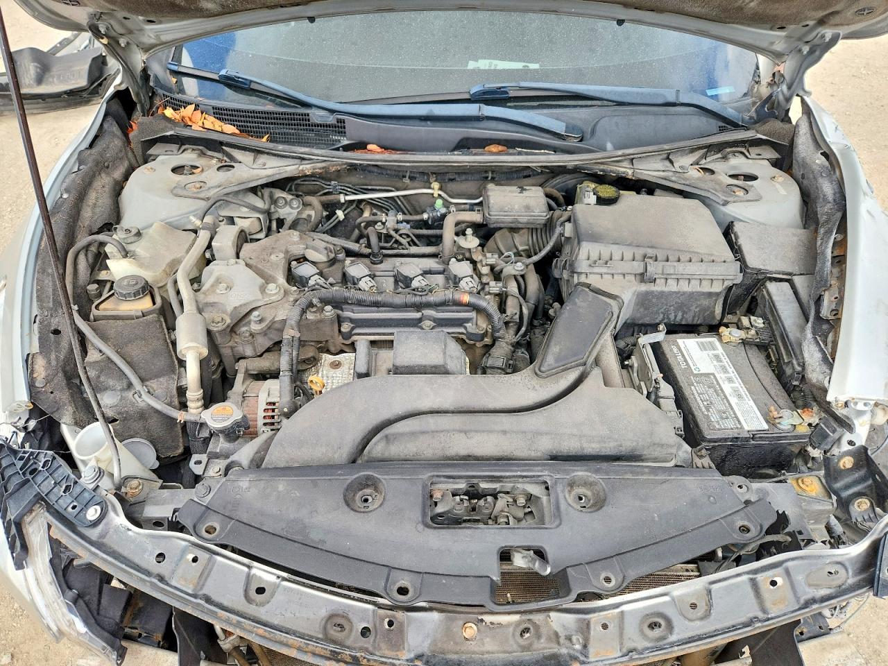 2015 Nissan Altima 2.5 S Серый vin: 1N4AL3AP8FN314800
