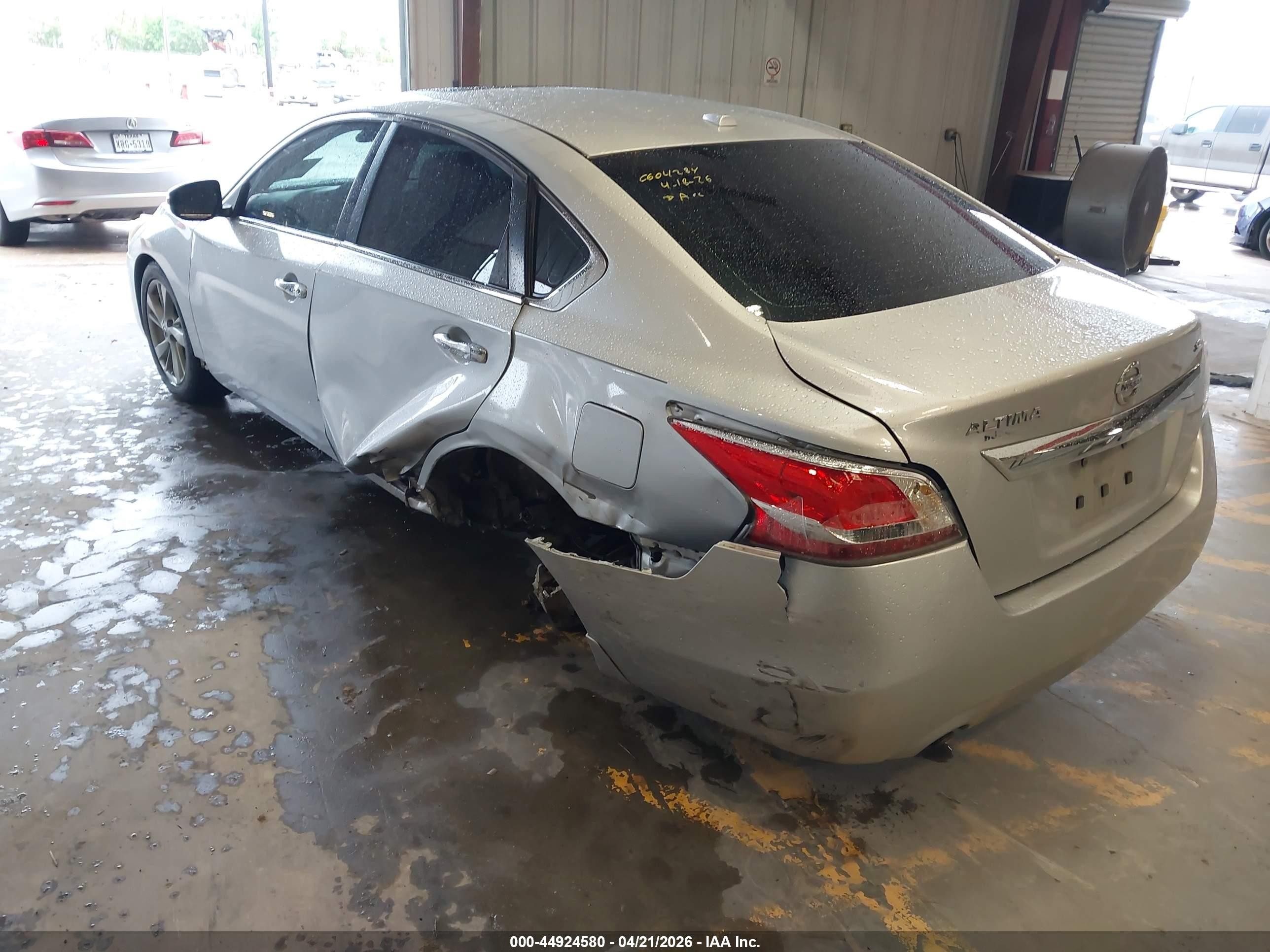 2015 Nissan Altima 2.5 Sl Silver vin: 1N4AL3AP8FN321083