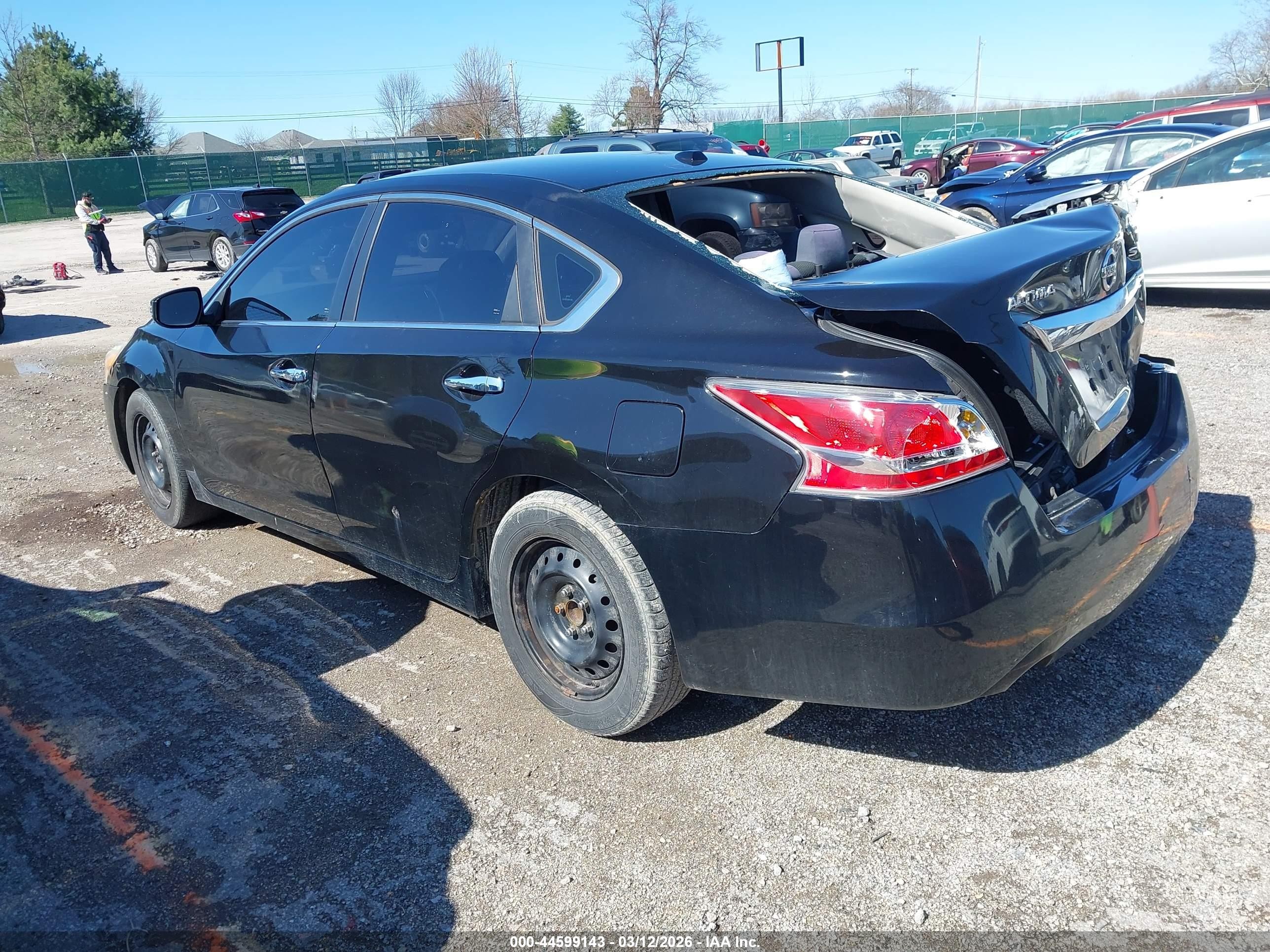 2015 Nissan Altima 2.5/2.5 S/2.5 Sl/2.5 Sv Black vin: 1N4AL3AP8FN324680