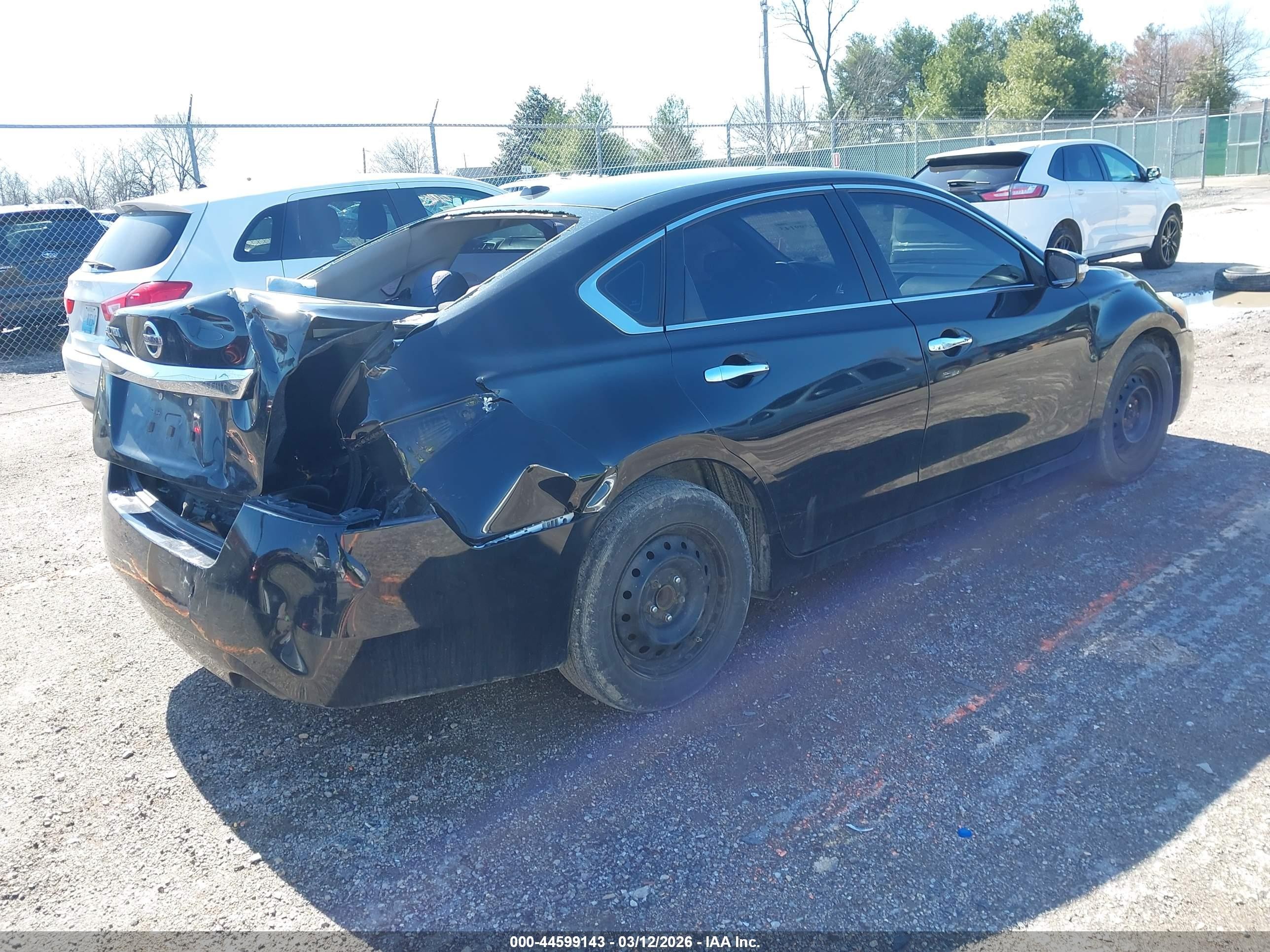 2015 Nissan Altima 2.5/2.5 S/2.5 Sl/2.5 Sv Black vin: 1N4AL3AP8FN324680