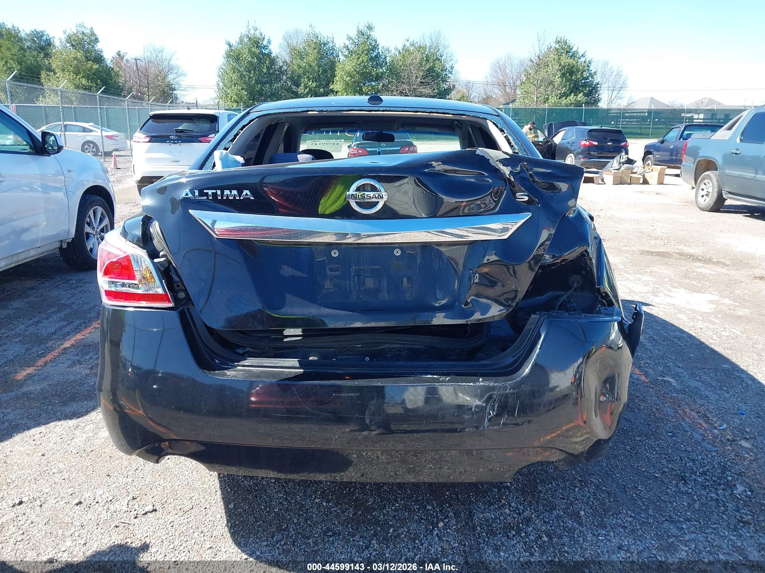 2015 Nissan Altima 2.5/2.5 S/2.5 Sl/2.5 Sv Black vin: 1N4AL3AP8FN324680