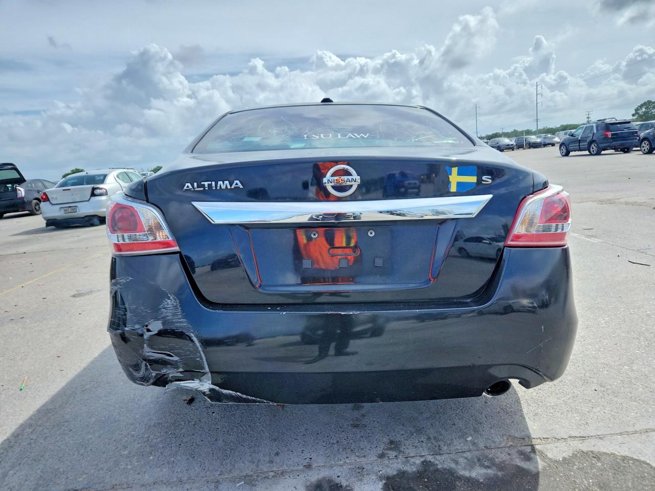 2015 Nissan Altima 2.5 S Black vin: 1N4AL3AP8FN324937