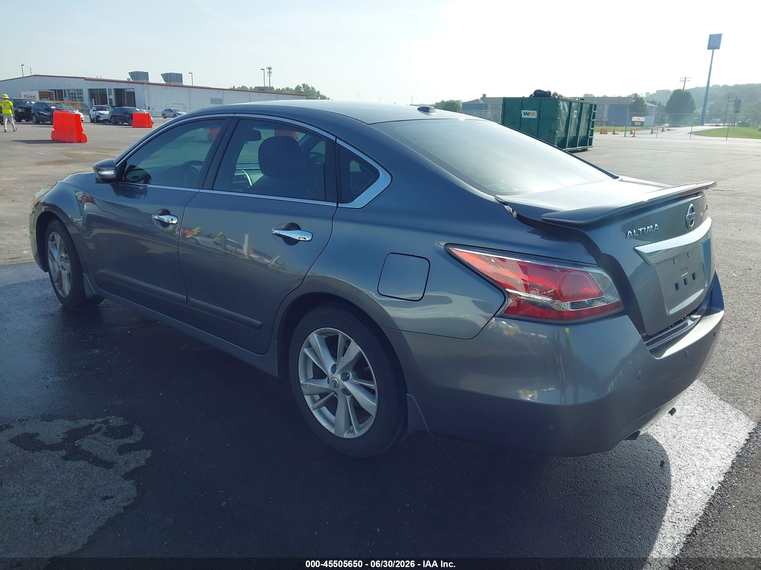 2015 Nissan Altima 2.5 Sl Gray vin: 1N4AL3AP8FN340040