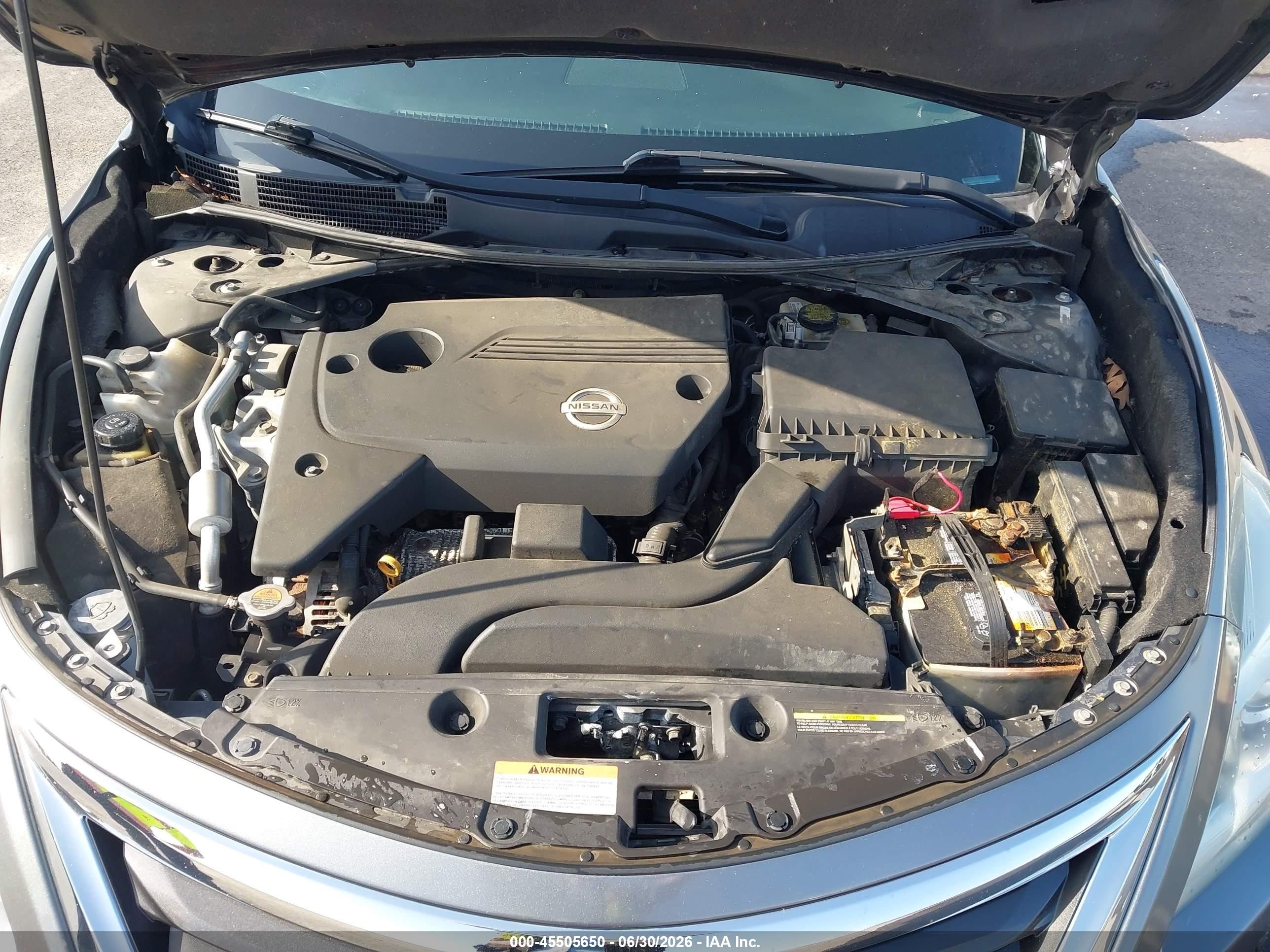 2015 Nissan Altima 2.5 Sl Gray vin: 1N4AL3AP8FN340040