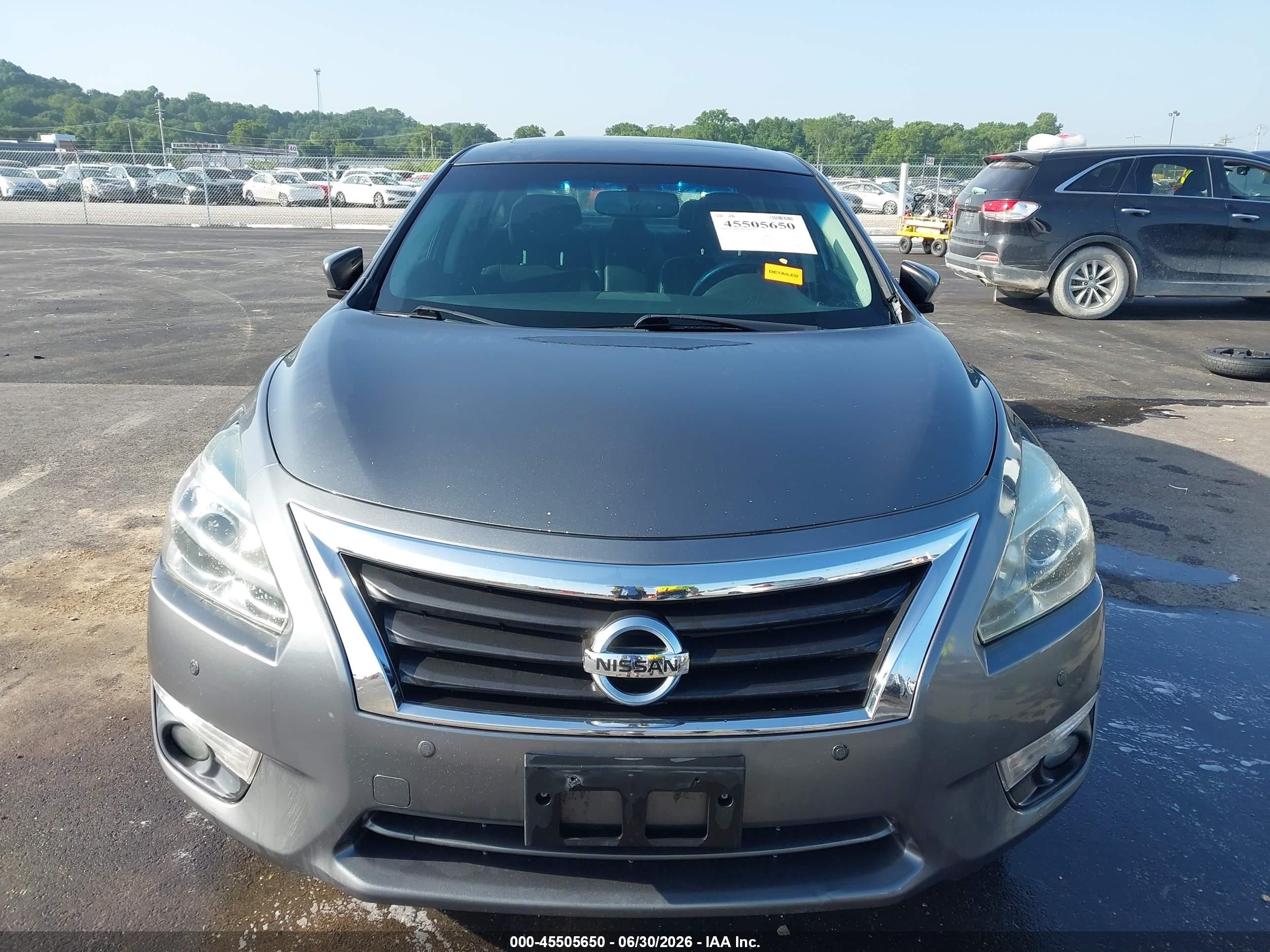 2015 Nissan Altima 2.5 Sl Gray vin: 1N4AL3AP8FN340040