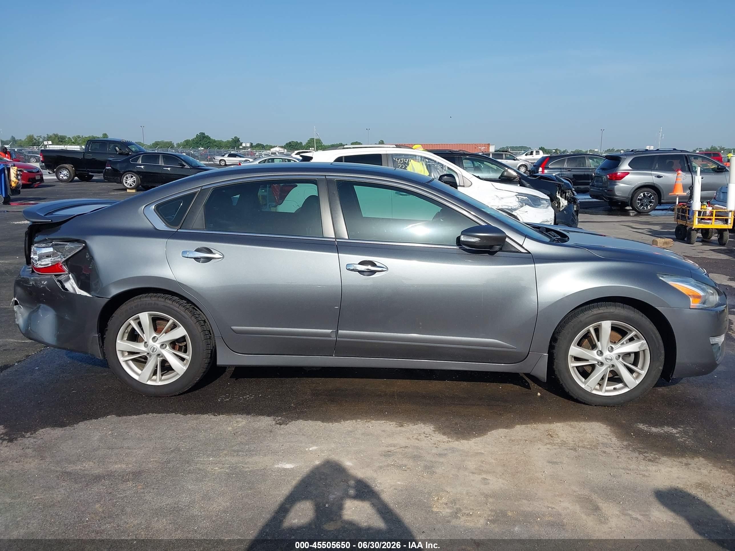 2015 Nissan Altima 2.5 Sl Gray vin: 1N4AL3AP8FN340040