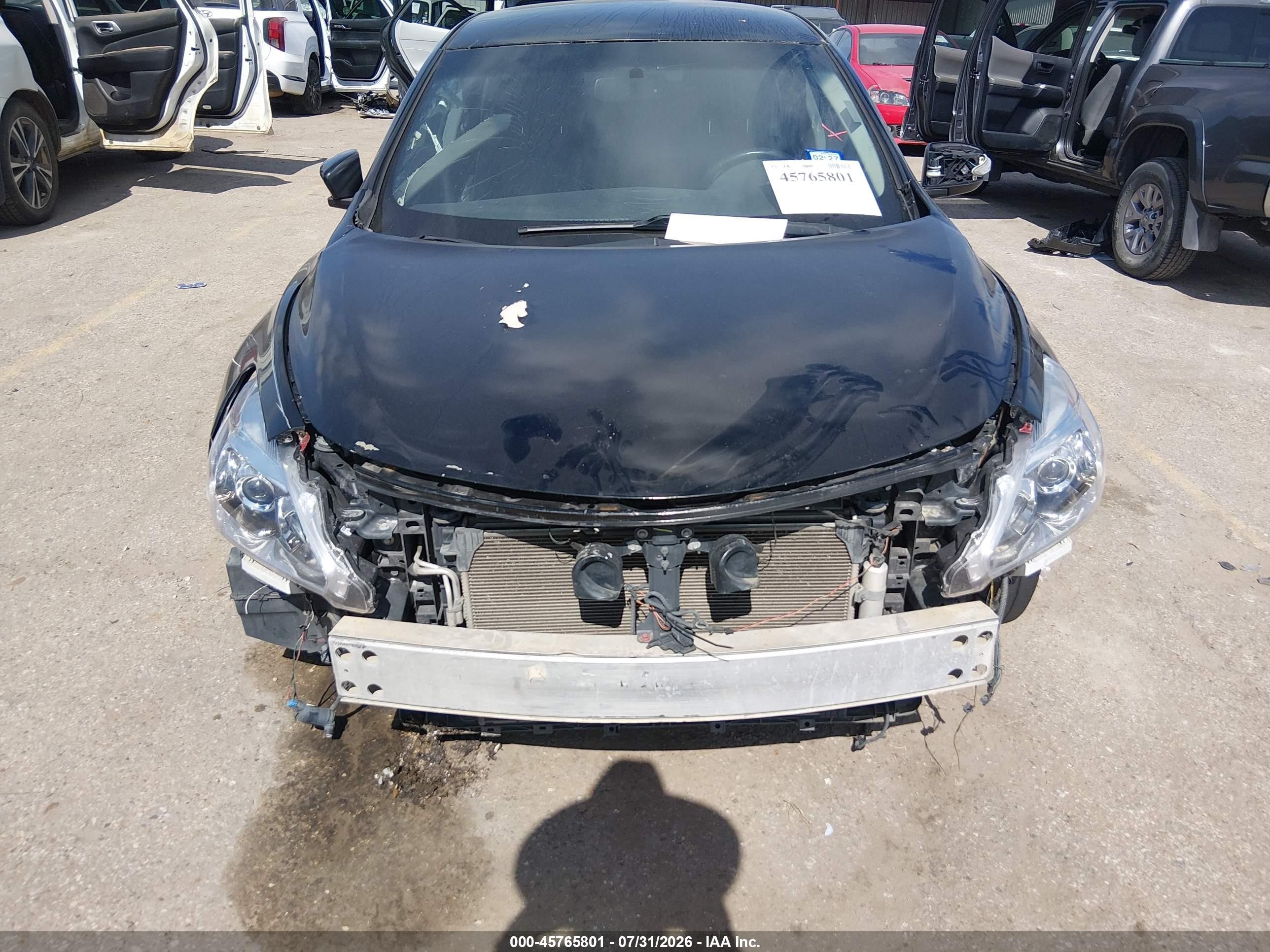 2015 Nissan Altima 2.5 Sl Black vin: 1N4AL3AP8FN344394