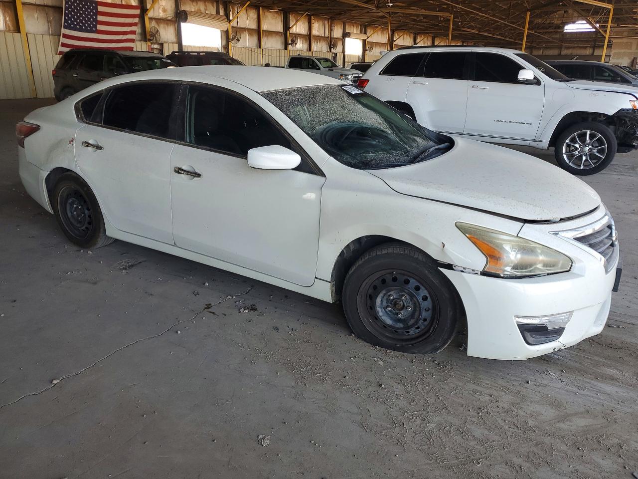 2015 Nissan Altima 2.5 S White vin: 1N4AL3AP8FN346081