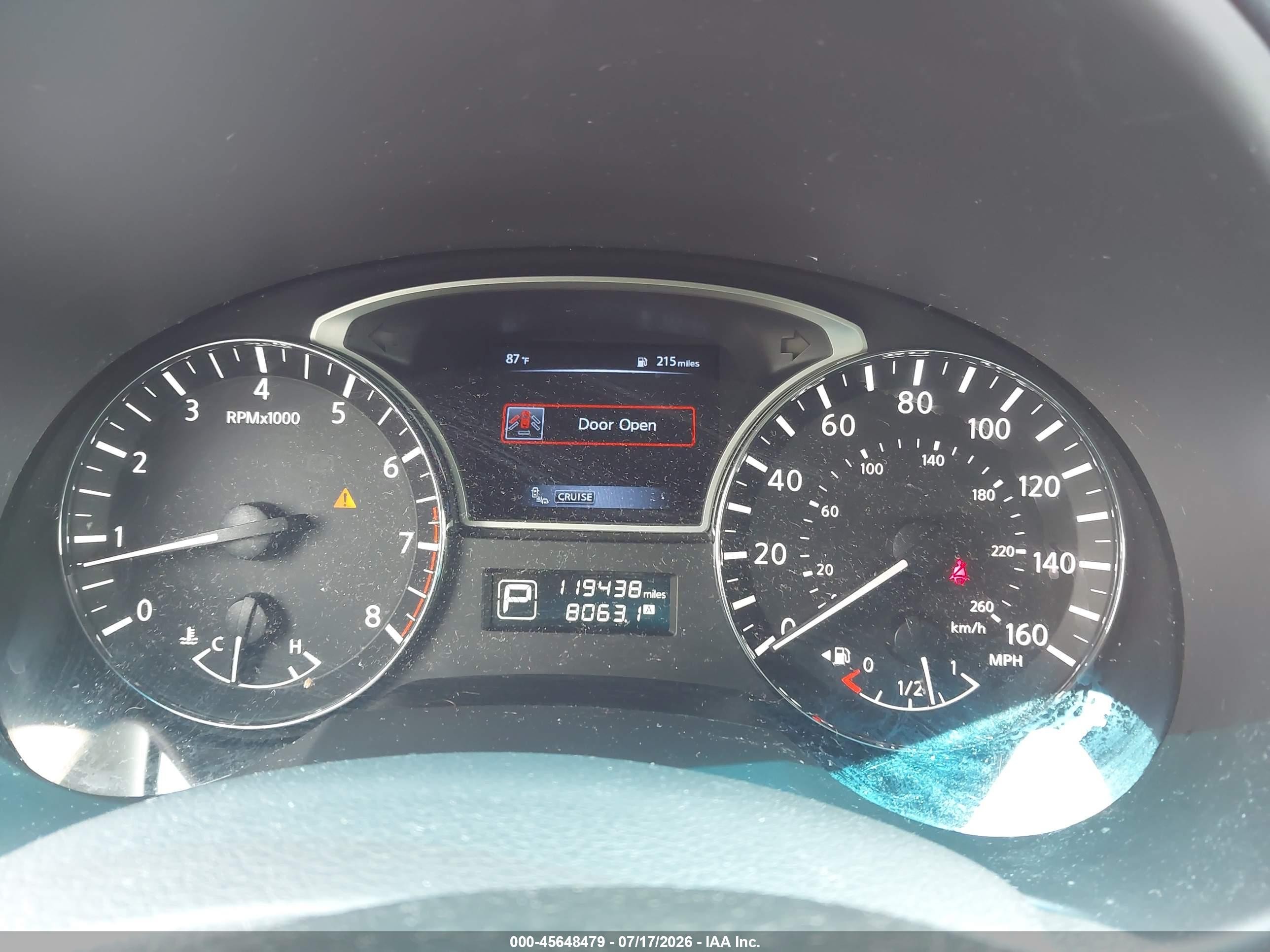 2015 Nissan Altima 2.5 Sl White vin: 1N4AL3AP8FN350616