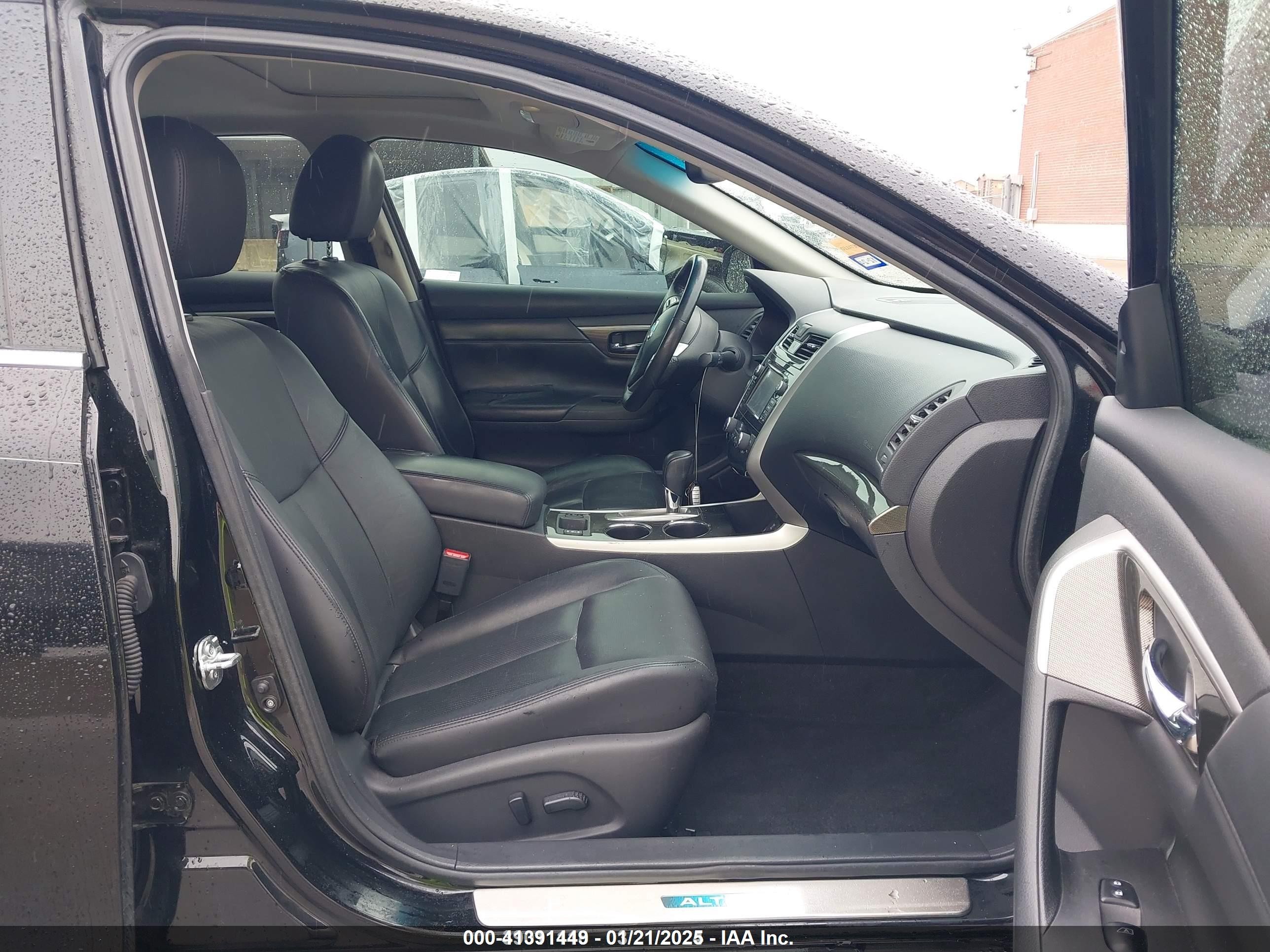 2015 Nissan Altima 2.5 Sl Black vin: 1N4AL3AP8FN353712