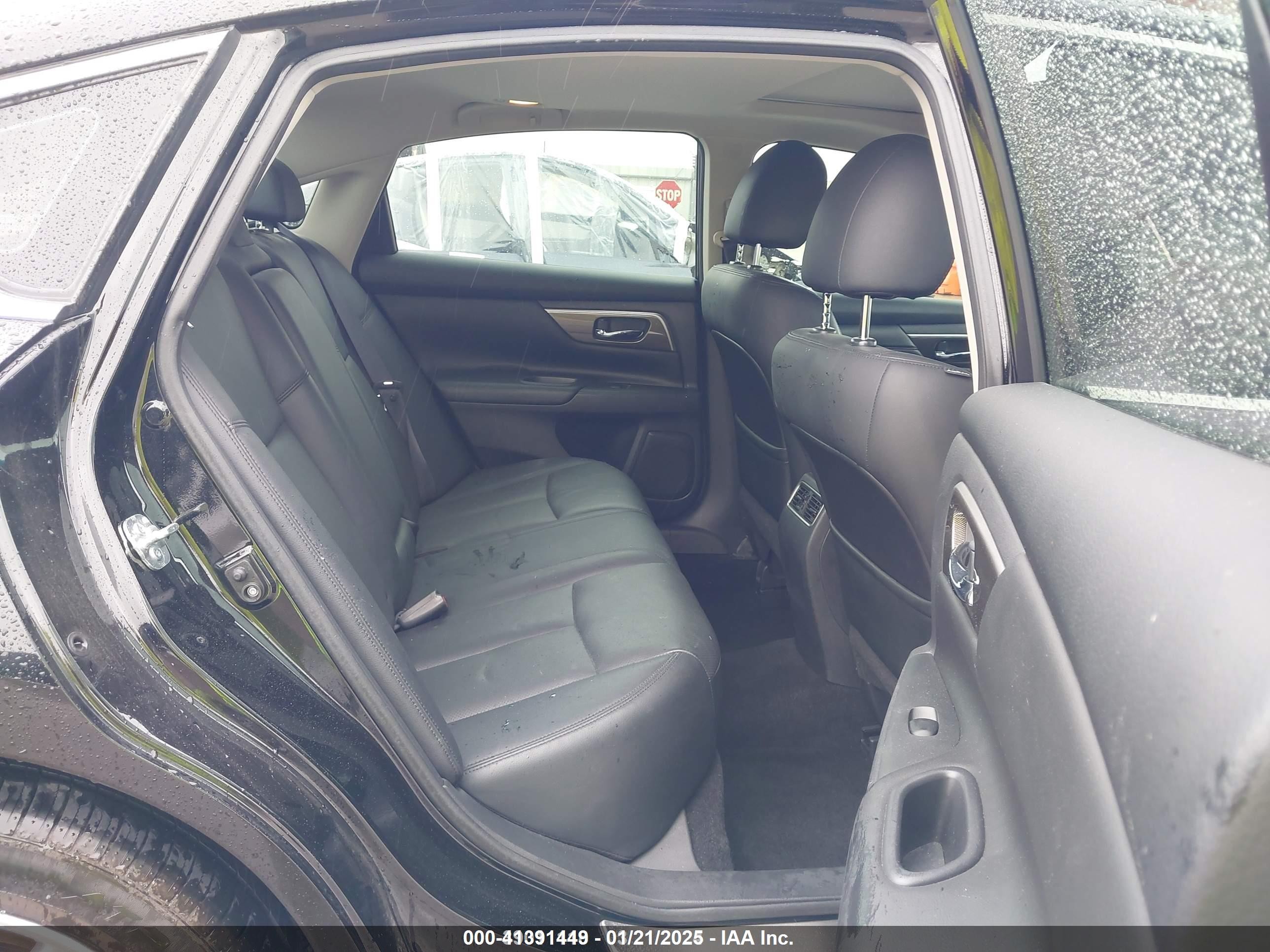 2015 Nissan Altima 2.5 Sl Black vin: 1N4AL3AP8FN353712