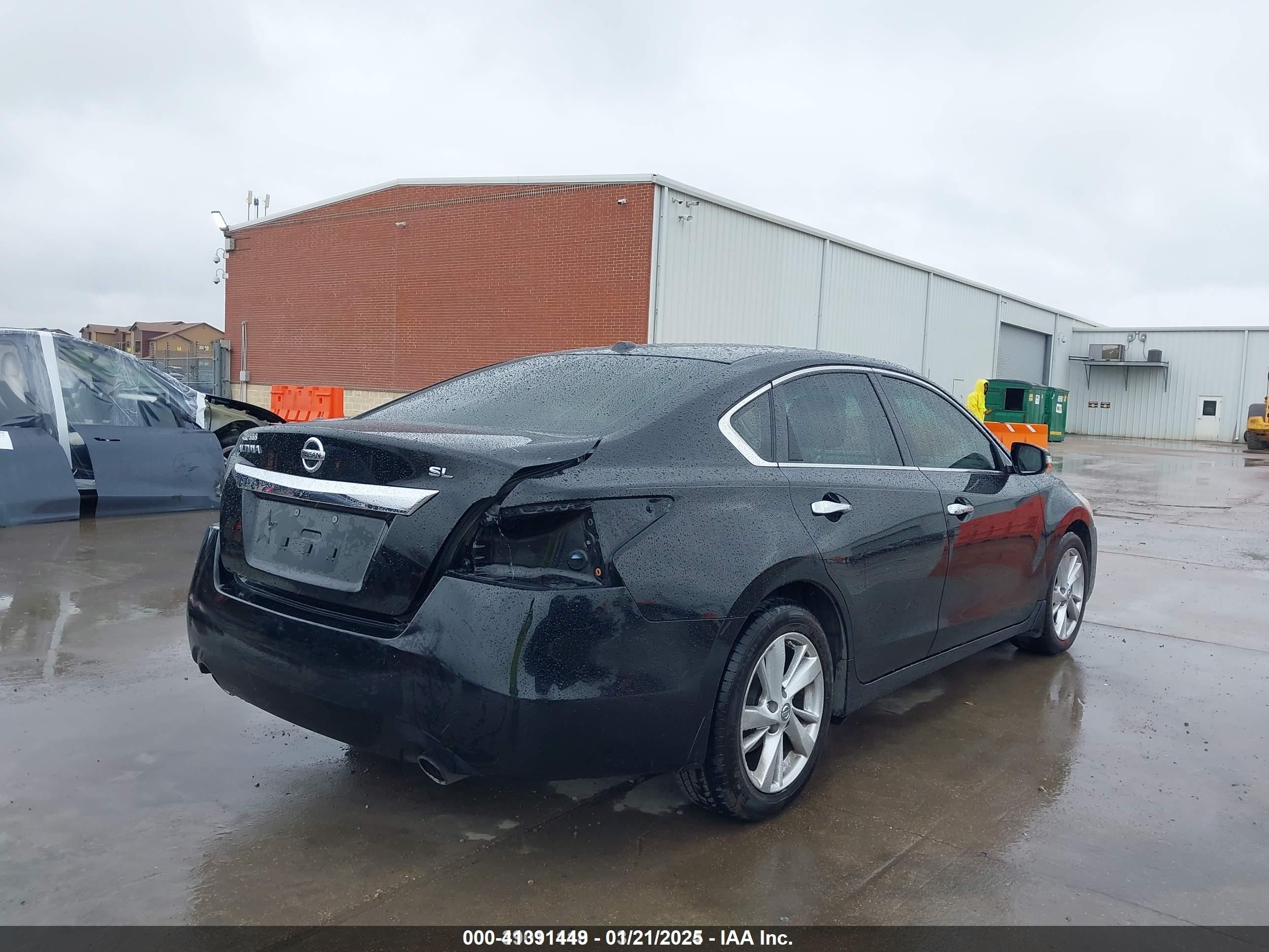 2015 Nissan Altima 2.5 Sl Black vin: 1N4AL3AP8FN353712