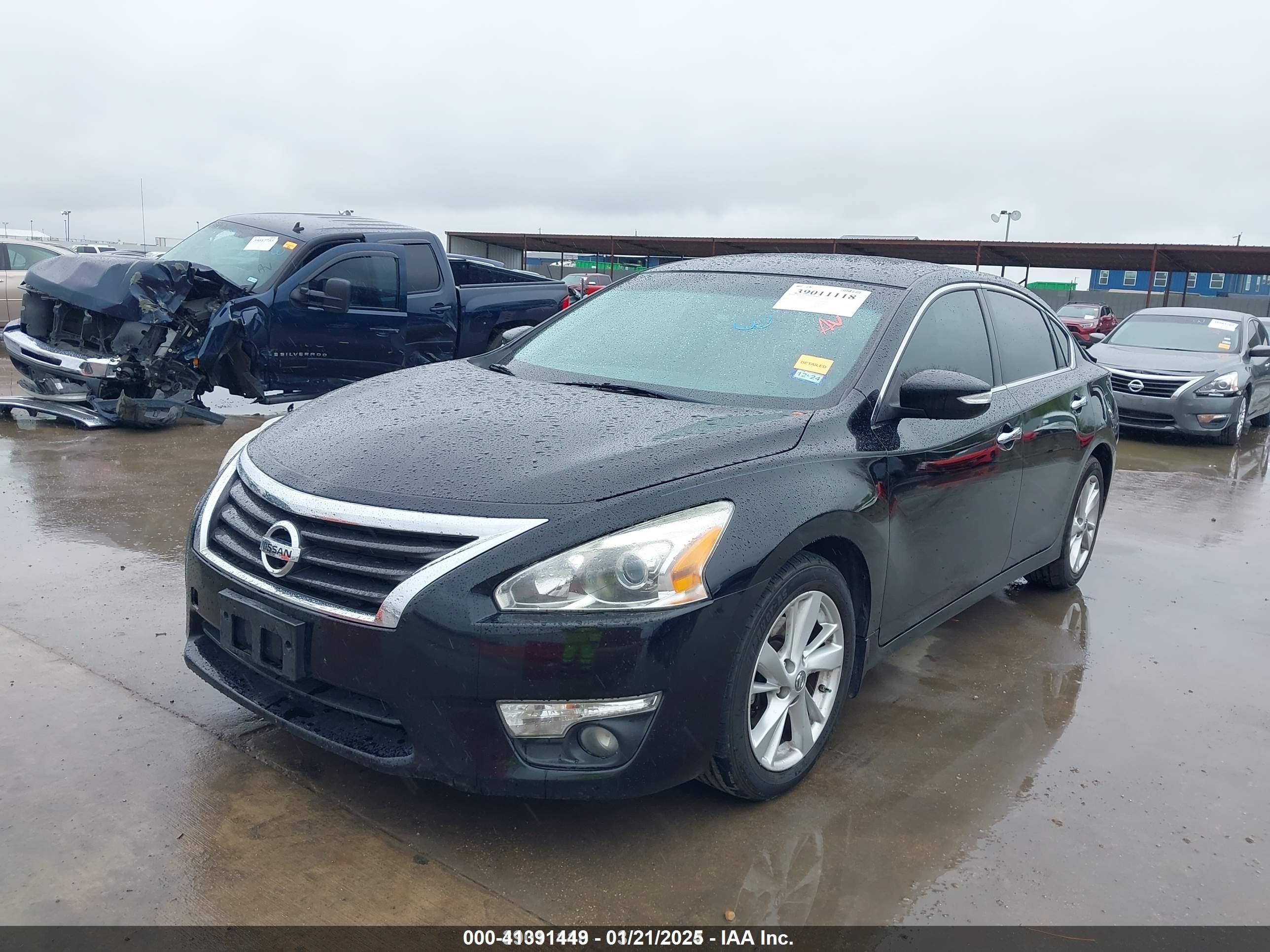 2015 Nissan Altima 2.5 Sl Black vin: 1N4AL3AP8FN353712