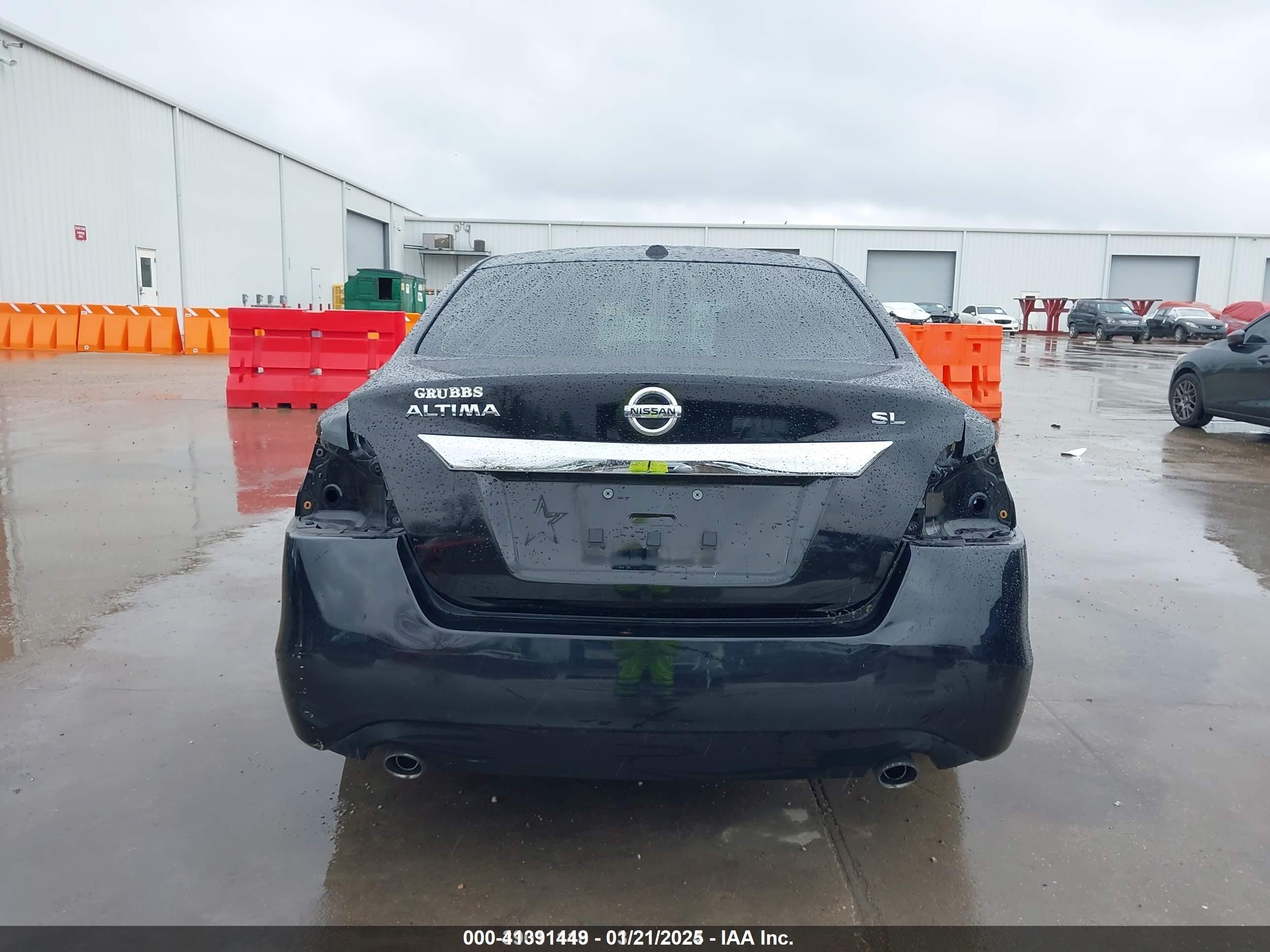 2015 Nissan Altima 2.5 Sl Black vin: 1N4AL3AP8FN353712