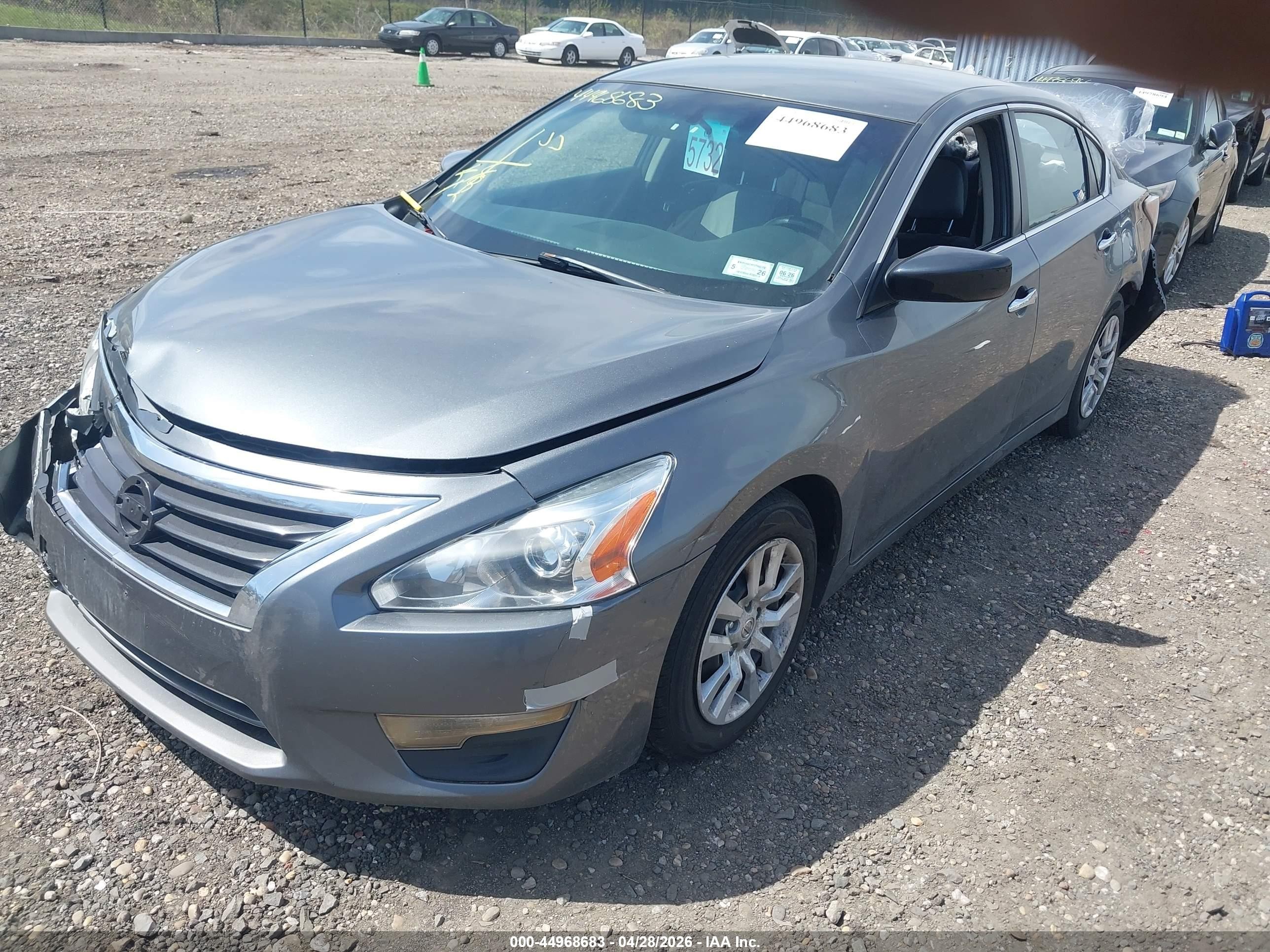 2015 Nissan Altima 2.5/2.5 S/2.5 Sl/2.5 Sv Серый vin: 1N4AL3AP8FN388797
