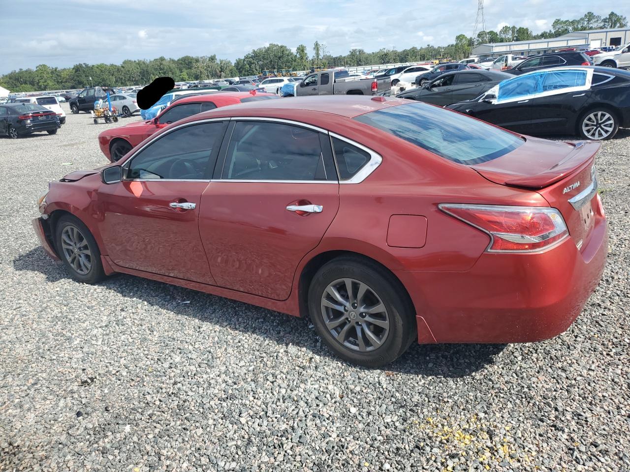 2015 Nissan Altima 2.5 S Бордовый vin: 1N4AL3AP8FN861498