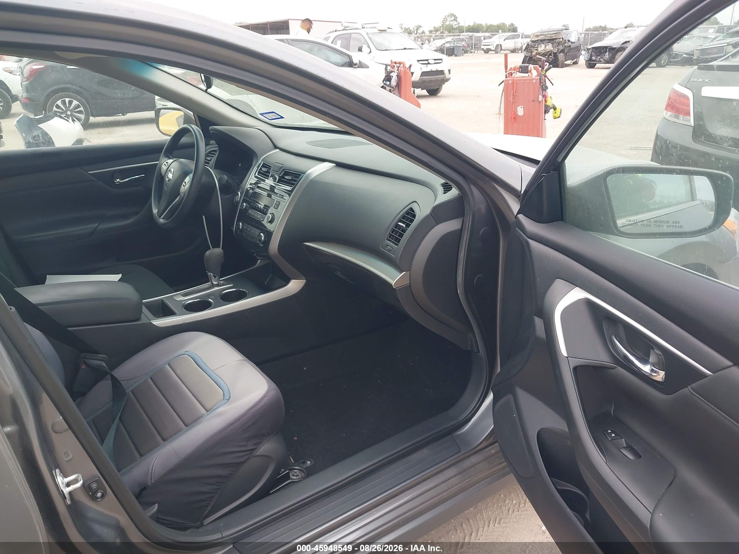 2015 Nissan Altima 2.5 S Gray vin: 1N4AL3AP8FN866345