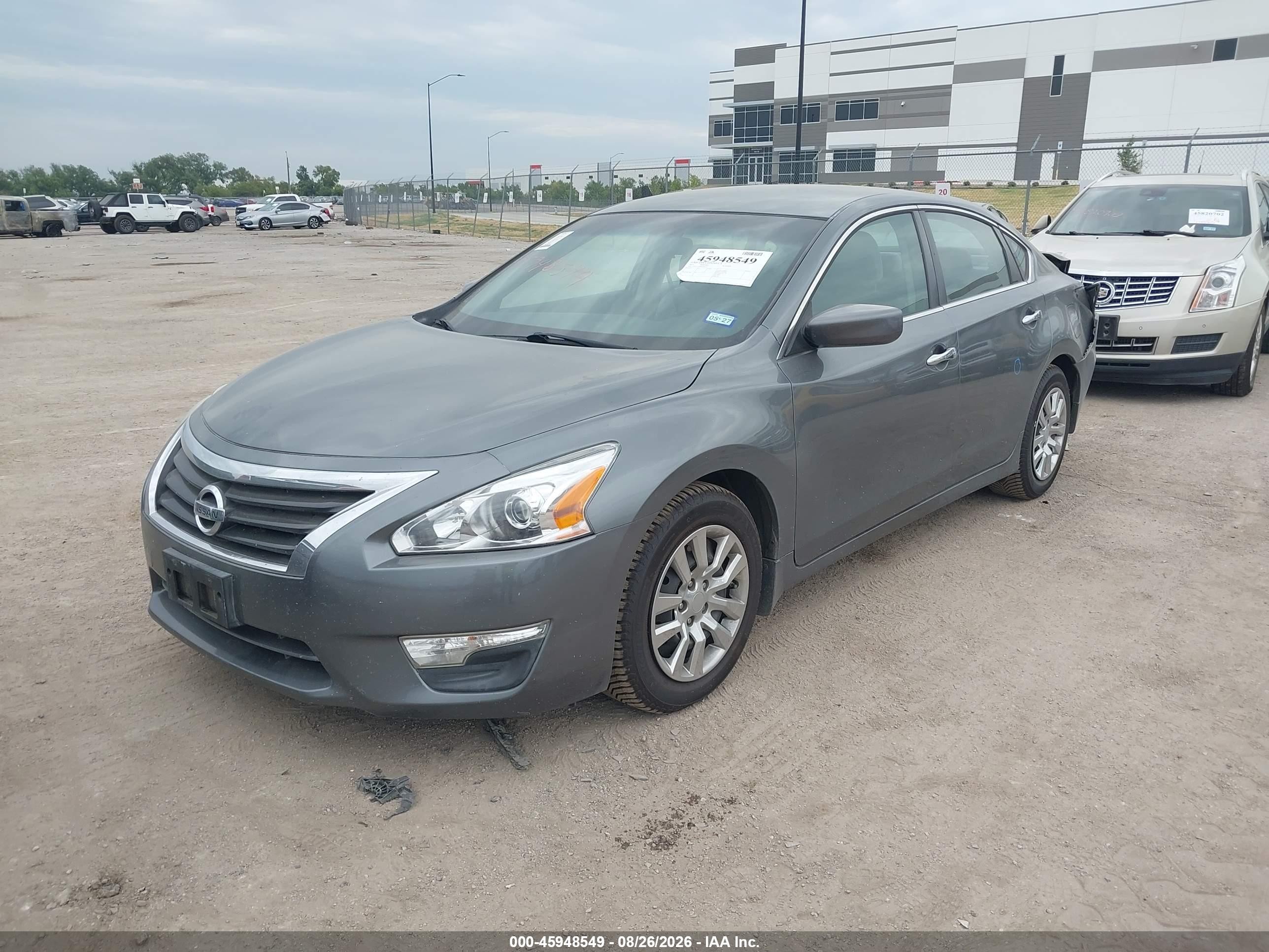 2015 Nissan Altima 2.5 S Gray vin: 1N4AL3AP8FN866345