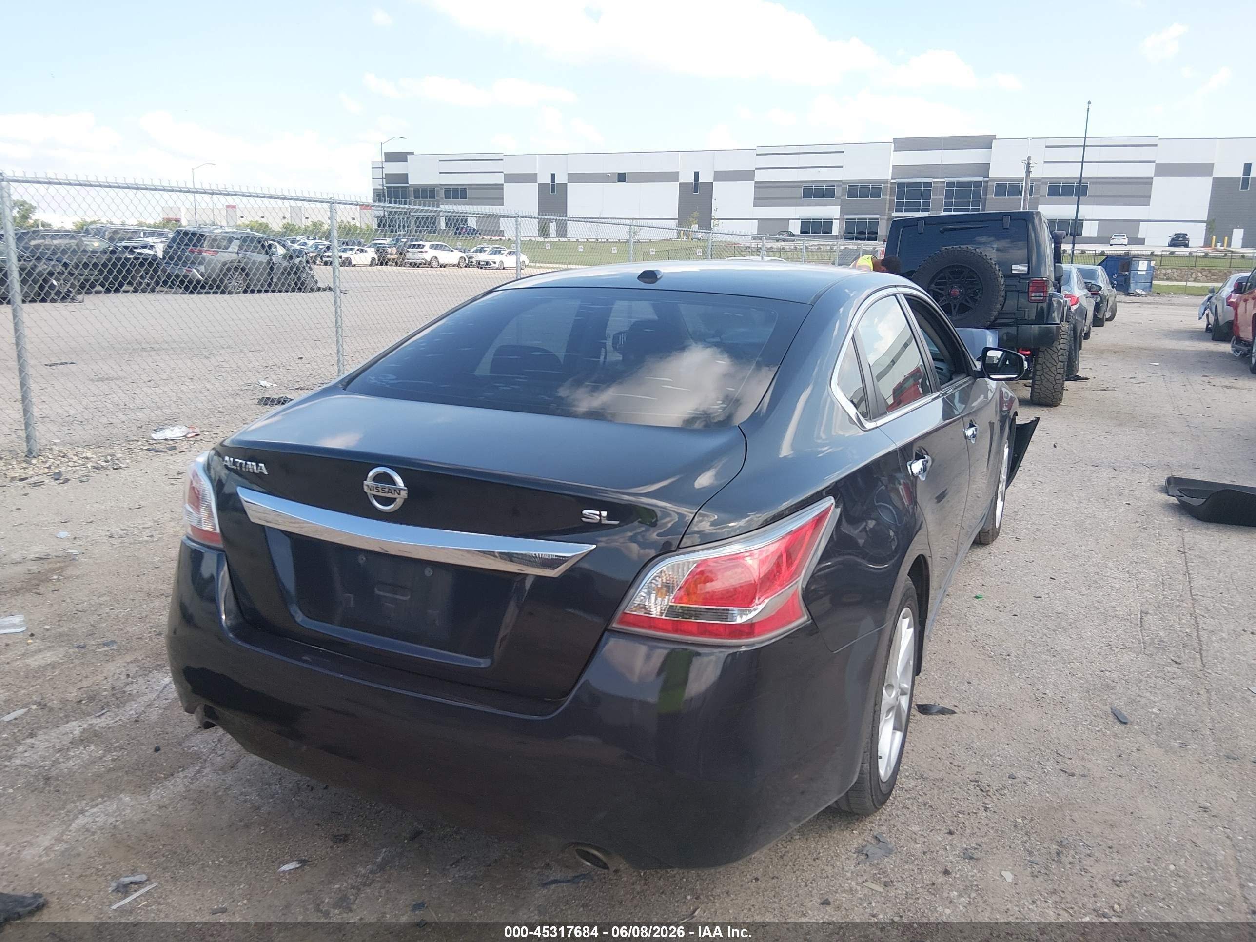 2015 Nissan Altima 2.5 Sl Серый vin: 1N4AL3AP8FN876633