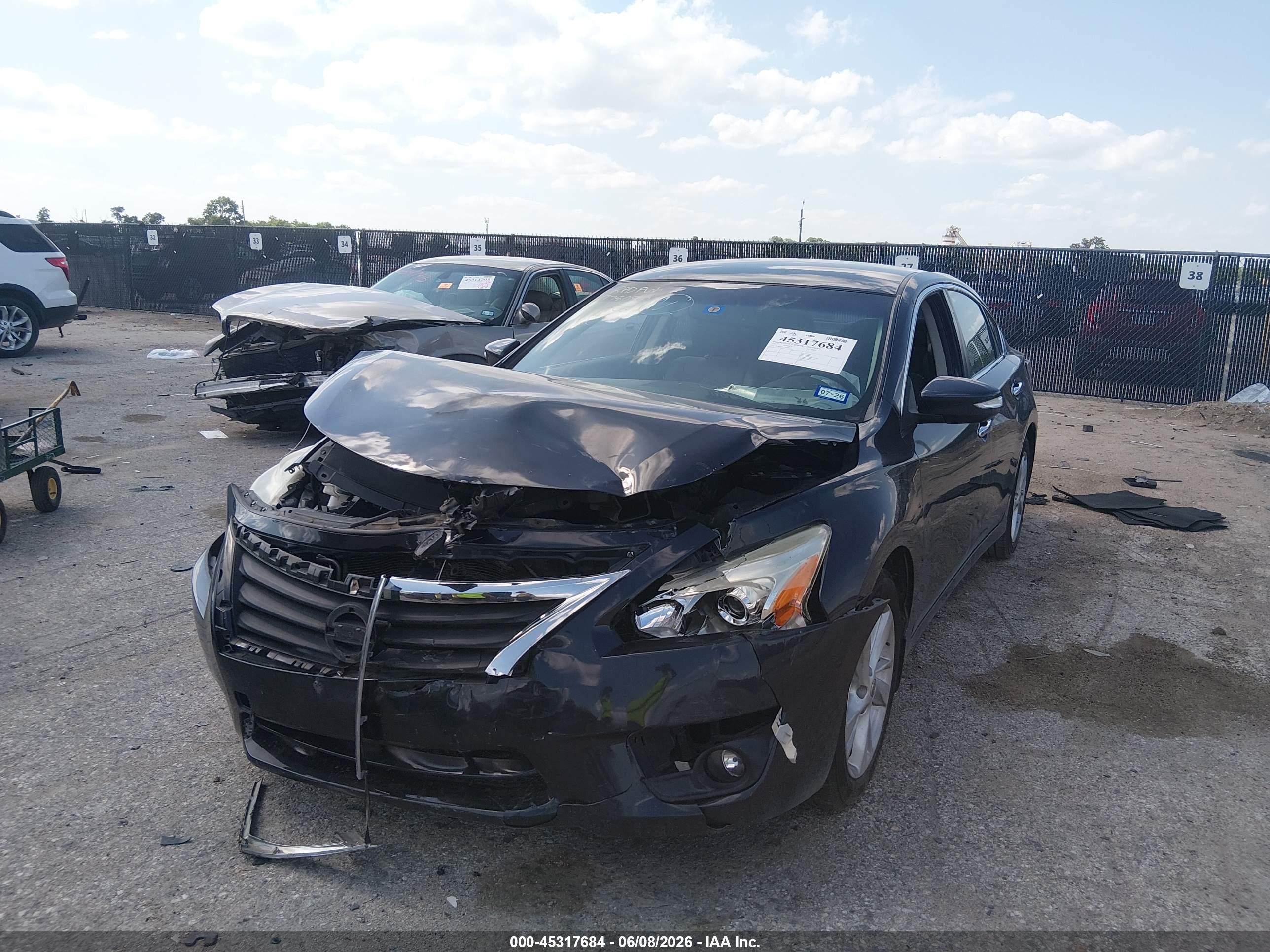 2015 Nissan Altima 2.5 Sl Серый vin: 1N4AL3AP8FN876633