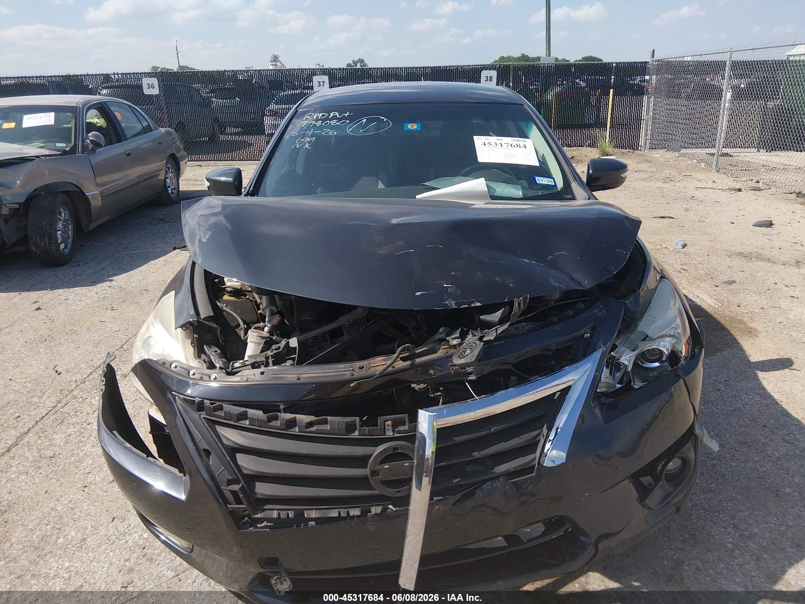 2015 Nissan Altima 2.5 Sl Серый vin: 1N4AL3AP8FN876633