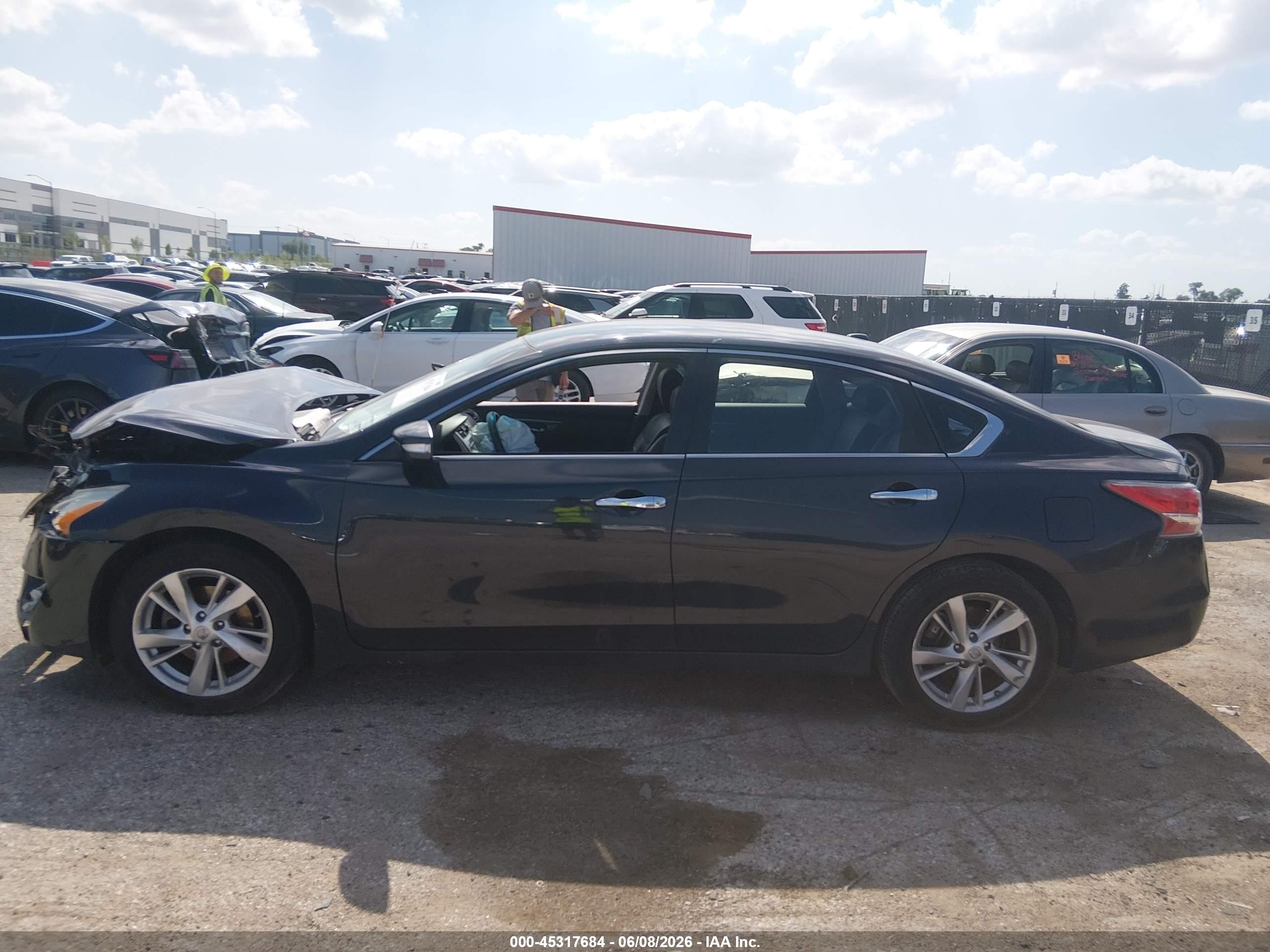 2015 Nissan Altima 2.5 Sl Серый vin: 1N4AL3AP8FN876633