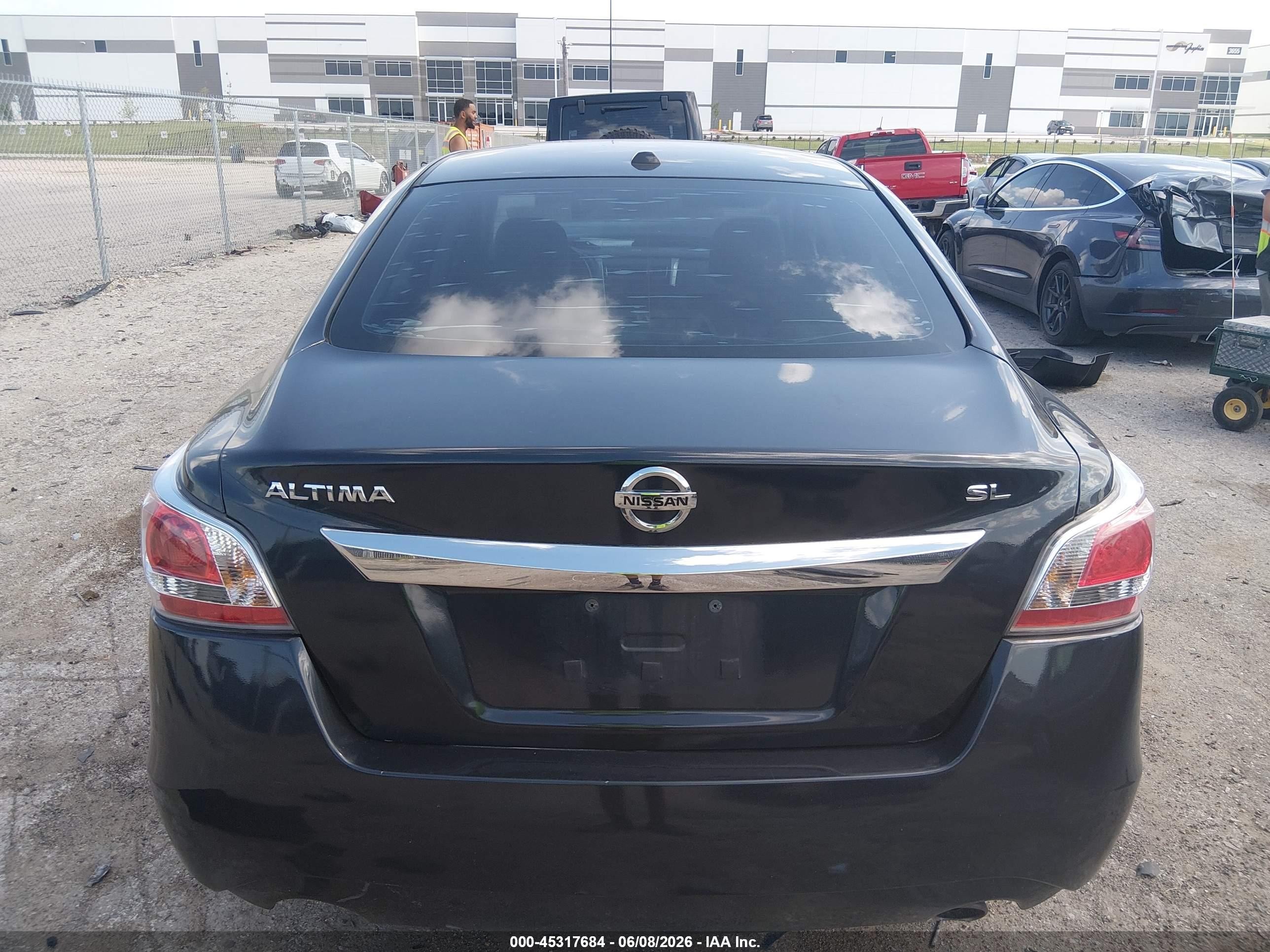 2015 Nissan Altima 2.5 Sl Серый vin: 1N4AL3AP8FN876633