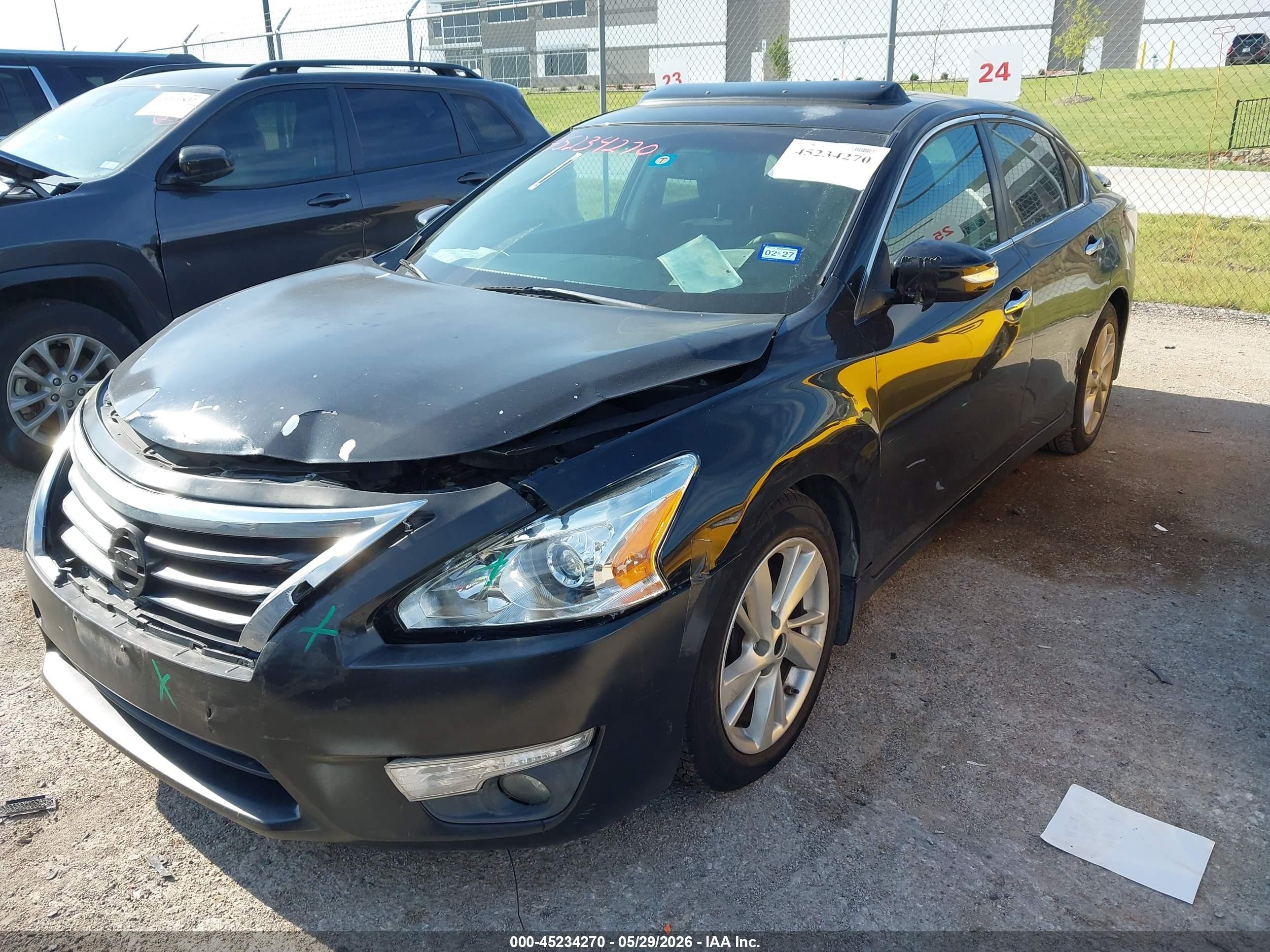 2015 Nissan Altima 2.5 Sl Черный vin: 1N4AL3AP8FN893237