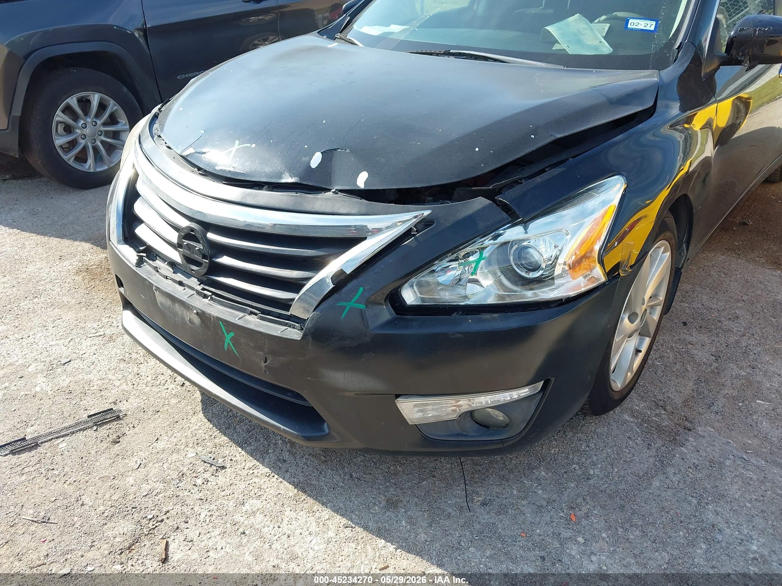 2015 Nissan Altima 2.5 Sl Черный vin: 1N4AL3AP8FN893237