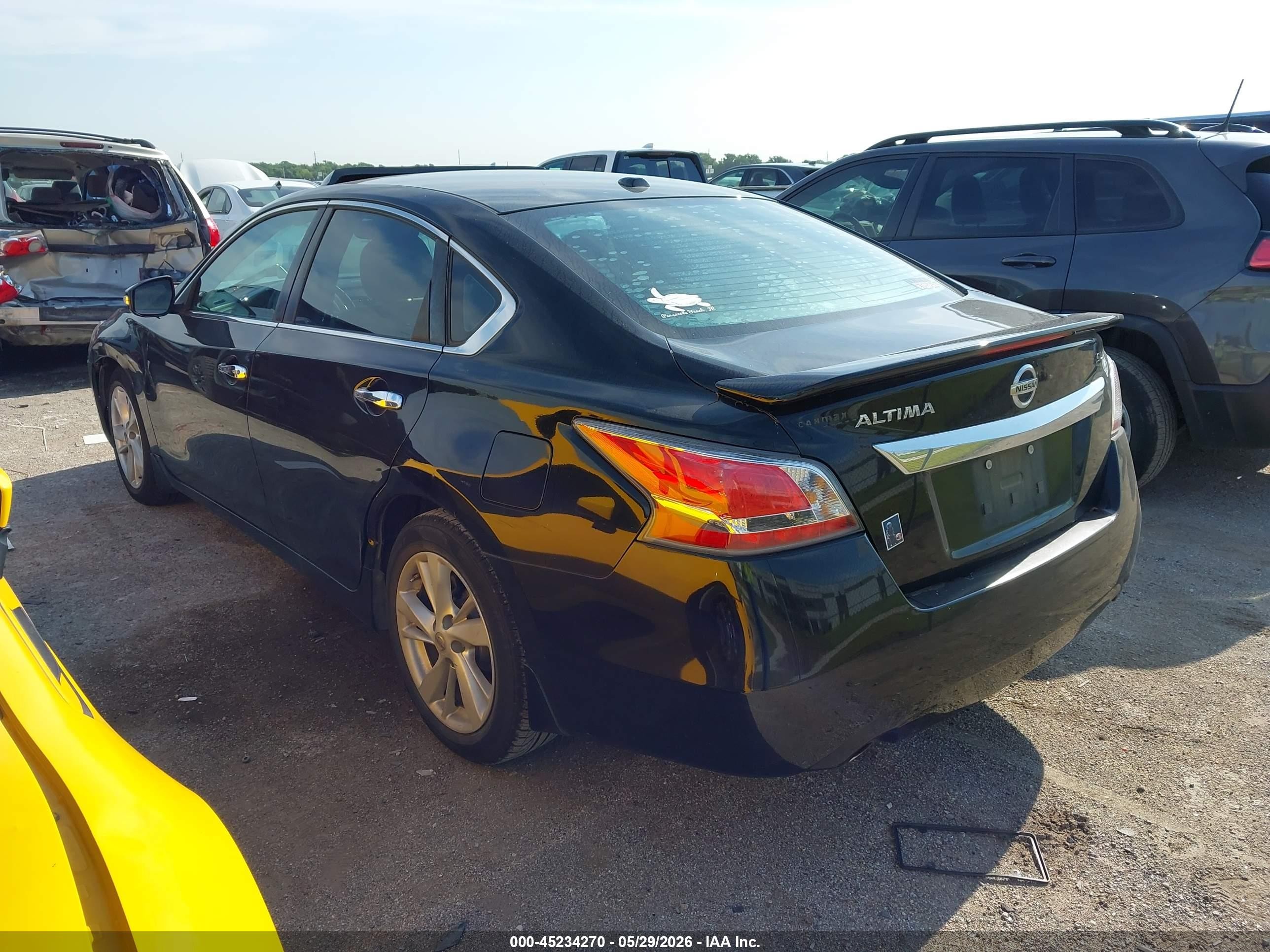 2015 Nissan Altima 2.5 Sl Черный vin: 1N4AL3AP8FN893237