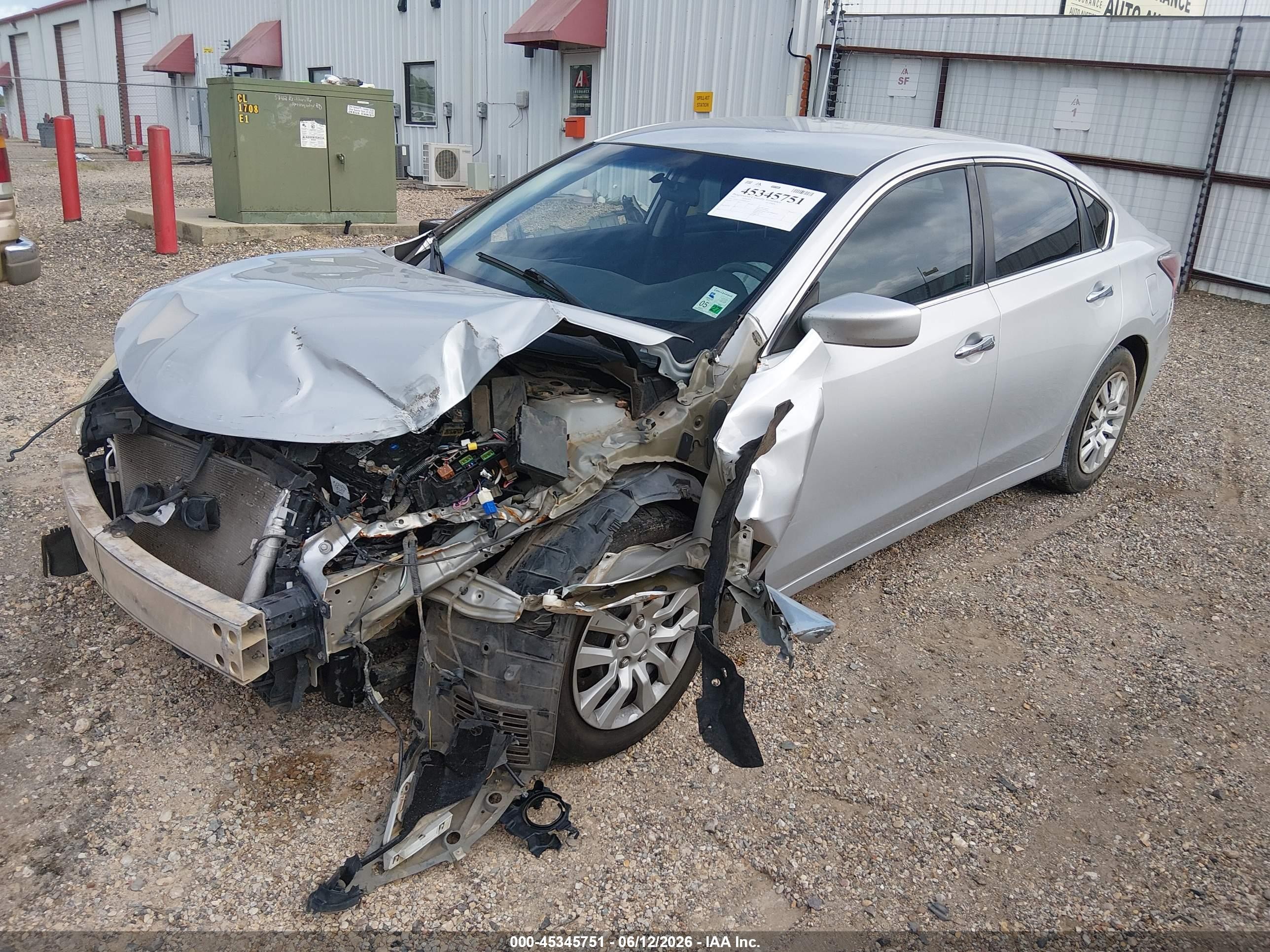 2015 Nissan Altima 2.5/2.5 S/2.5 Sl/2.5 Sv Silver vin: 1N4AL3AP8FN901207
