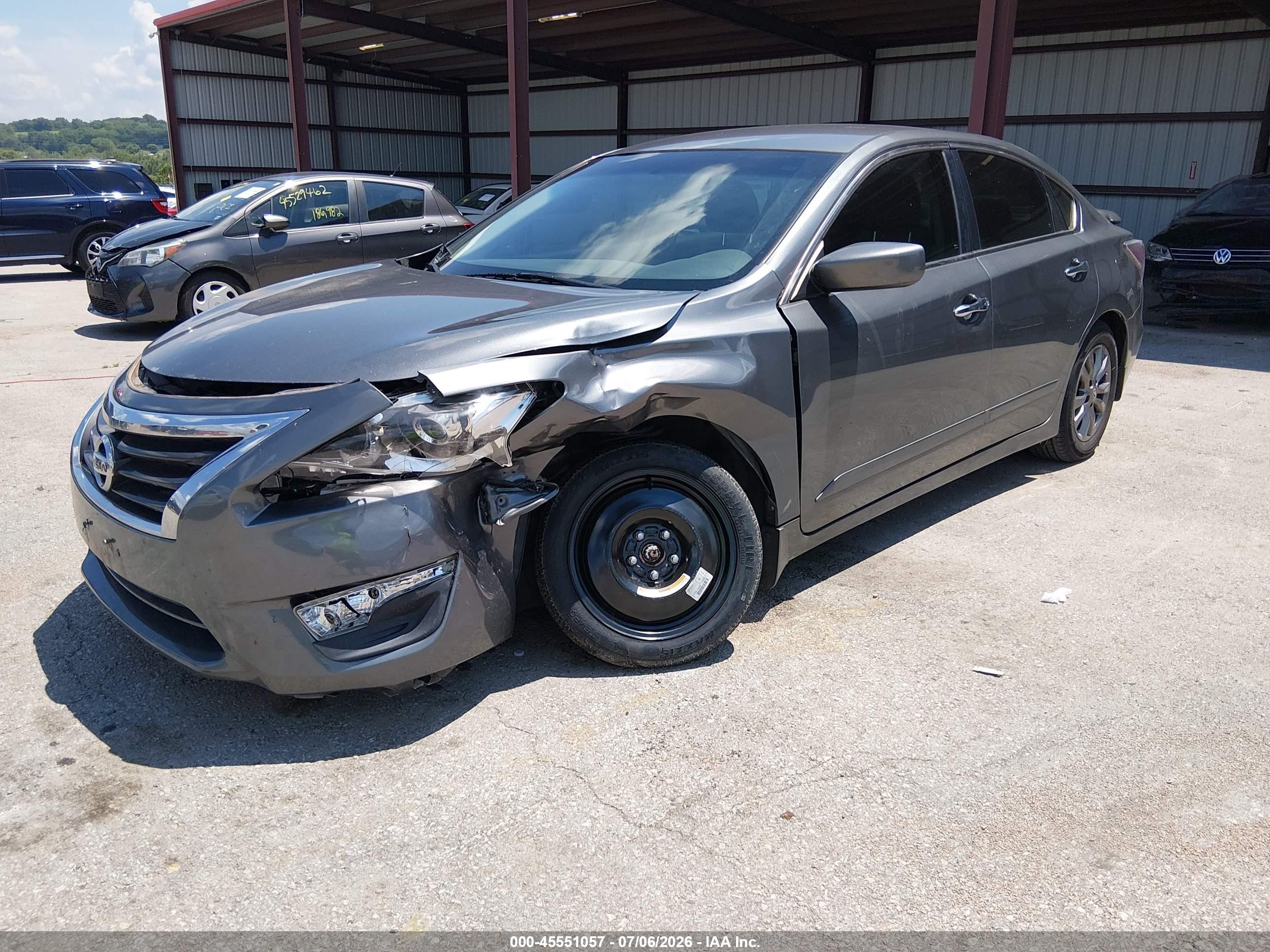 2015 Nissan Altima 2.5 S Gray vin: 1N4AL3AP8FN903118