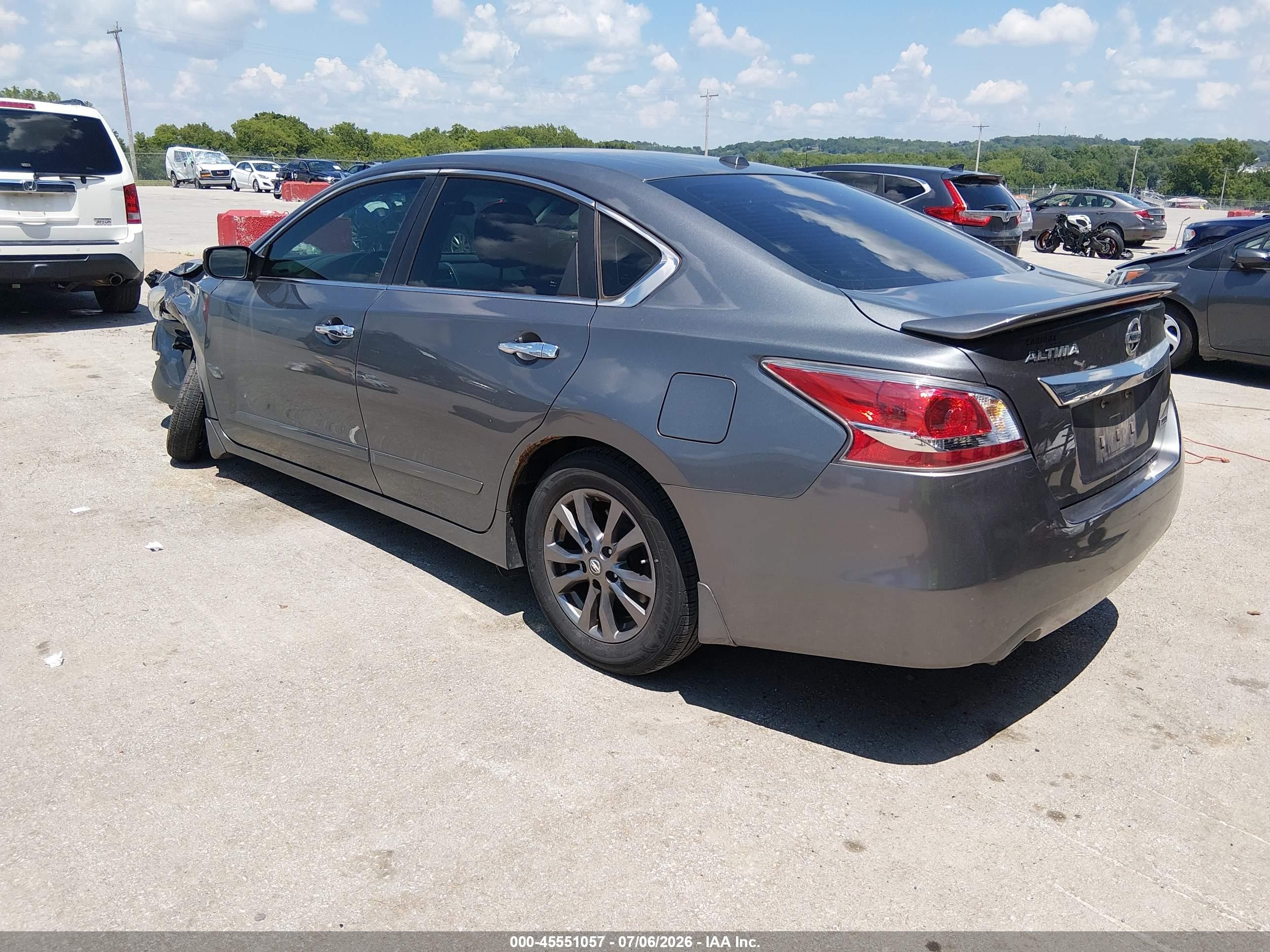 2015 Nissan Altima 2.5 S Gray vin: 1N4AL3AP8FN903118