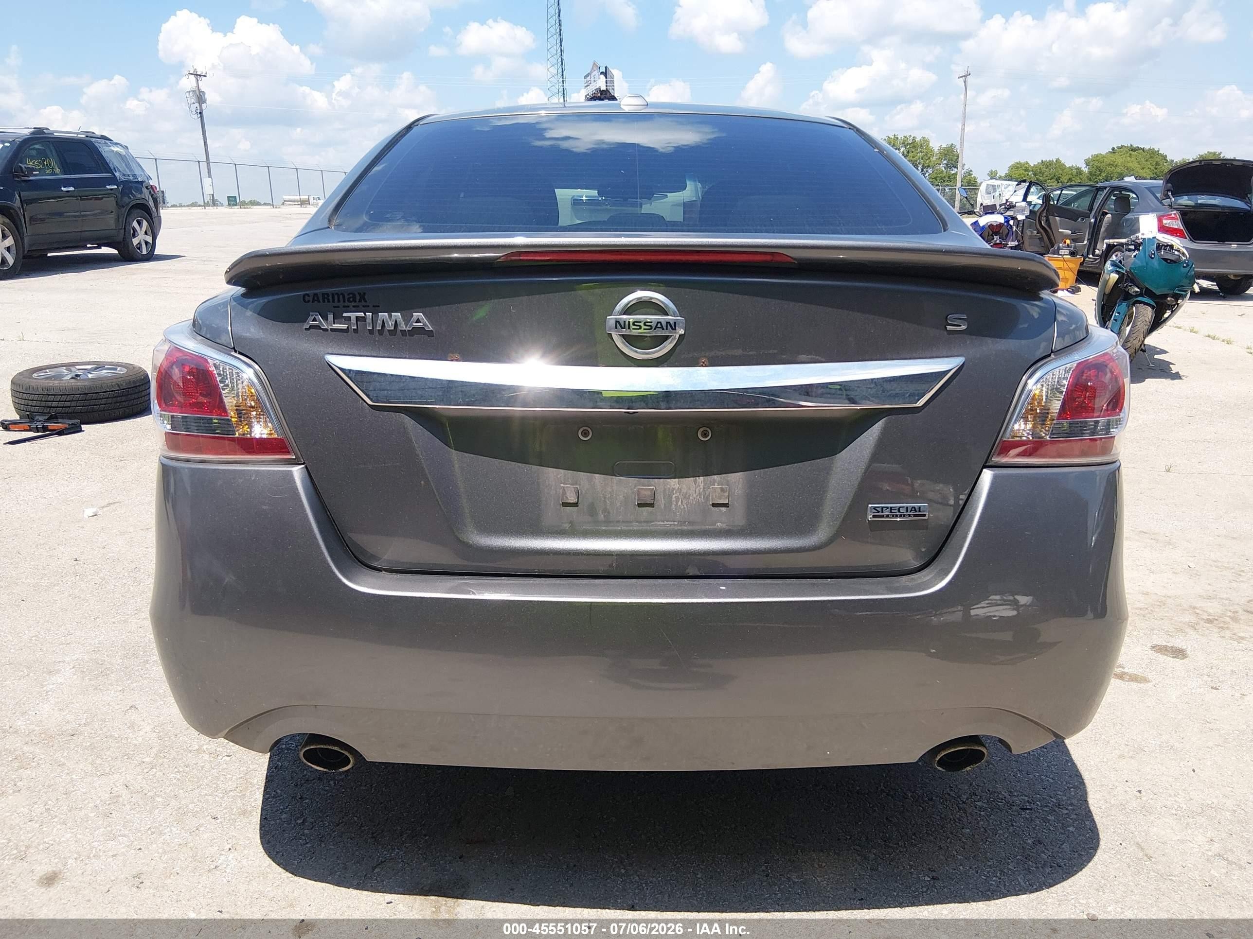 2015 Nissan Altima 2.5 S Gray vin: 1N4AL3AP8FN903118