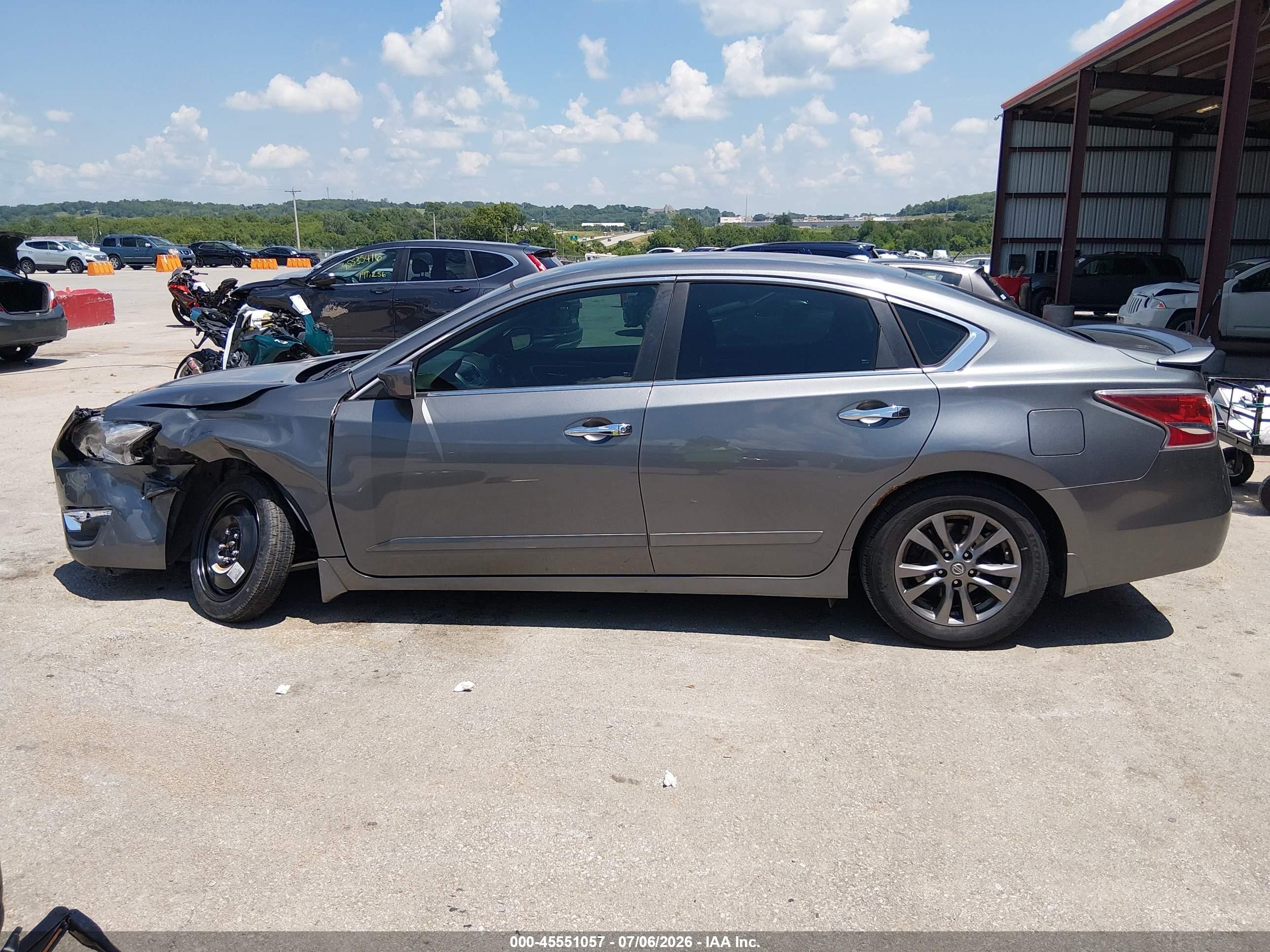2015 Nissan Altima 2.5 S Gray vin: 1N4AL3AP8FN903118