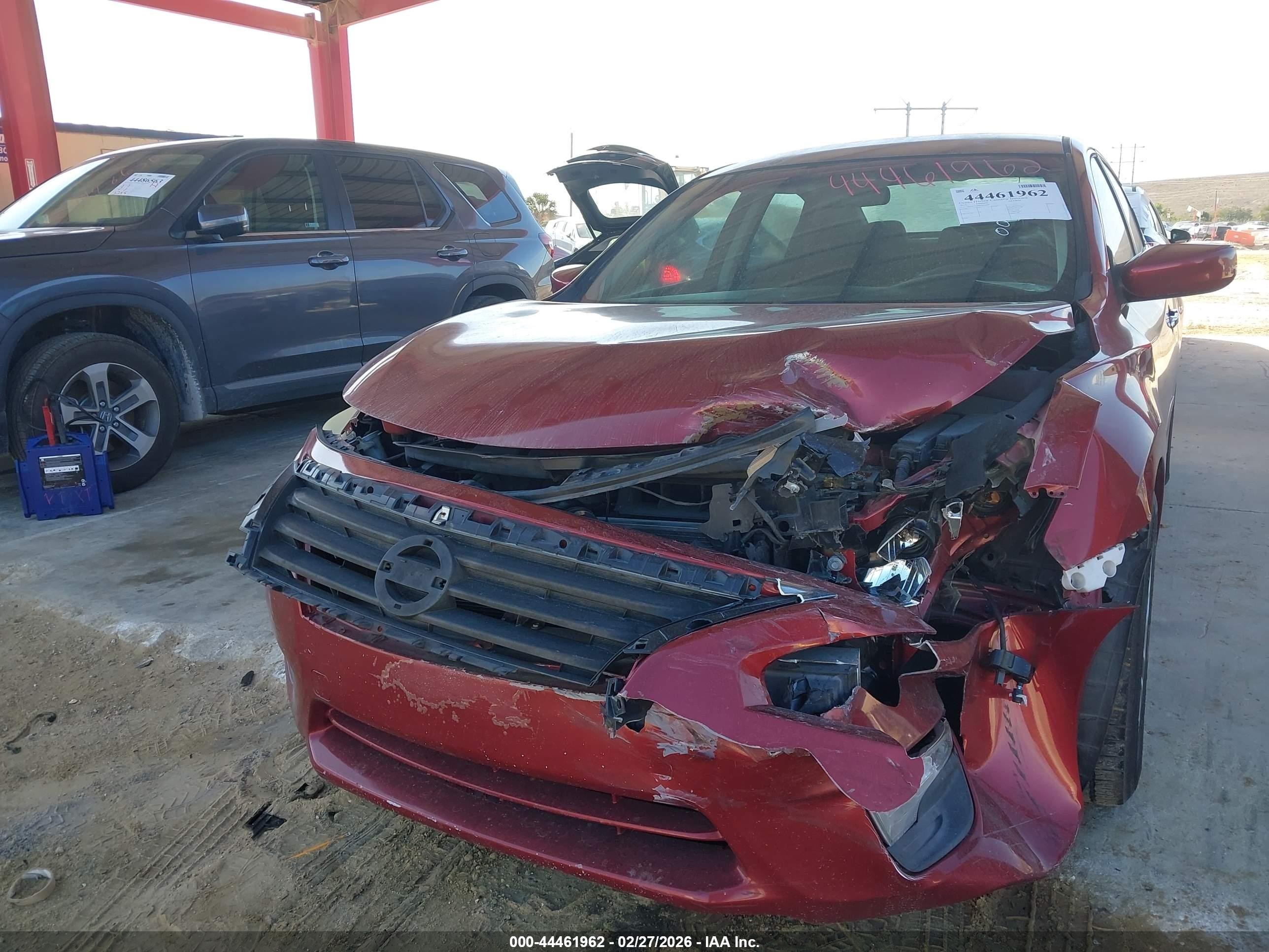 2015 Nissan Altima 2.5 S Red vin: 1N4AL3AP8FN920033