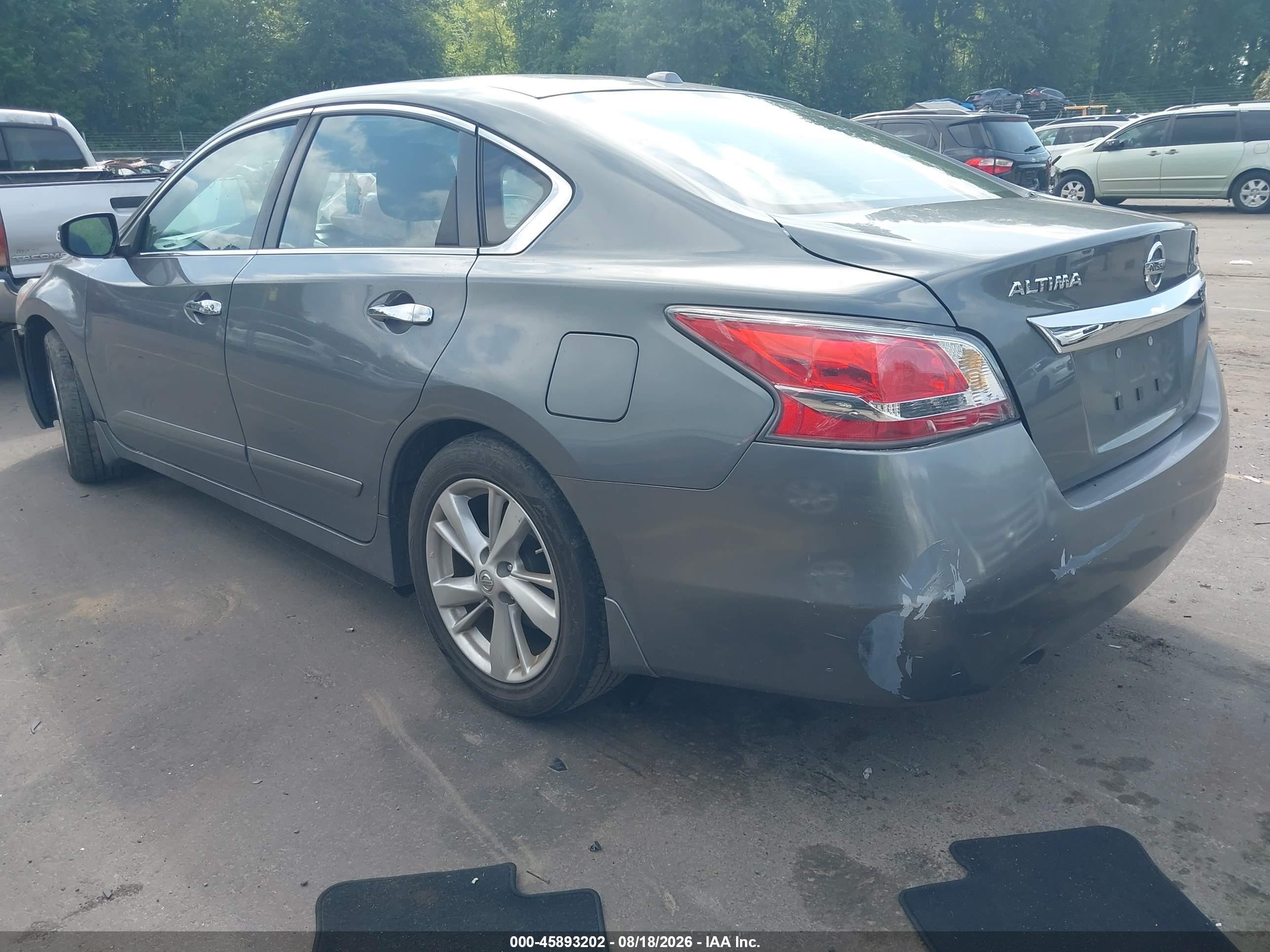 2015 Nissan Altima 2.5 Sl Серый vin: 1N4AL3AP8FN921750