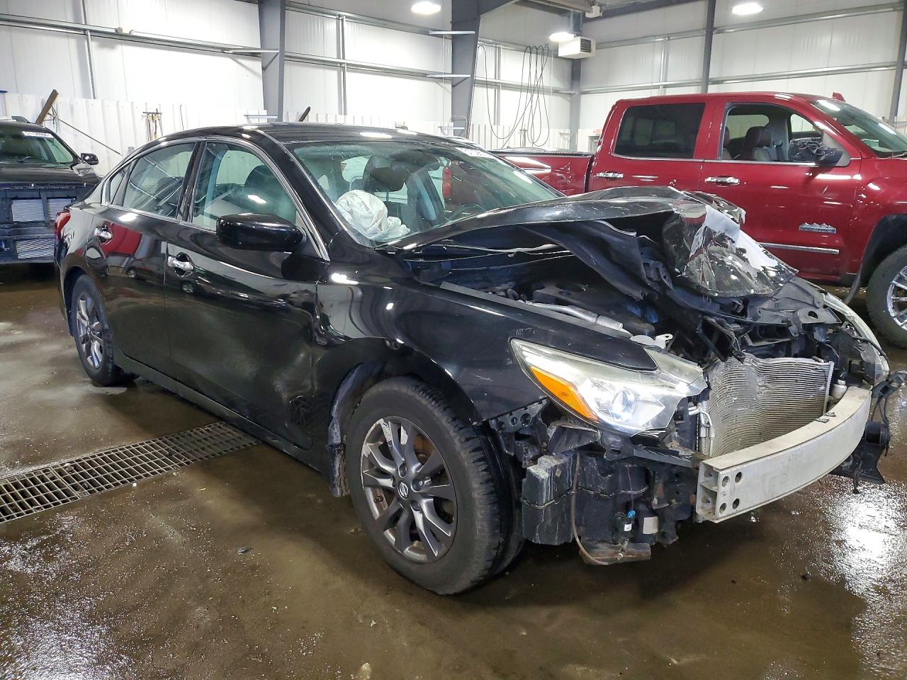 2016 Nissan Altima 2.5 S Black vin: 1N4AL3AP8GC225869