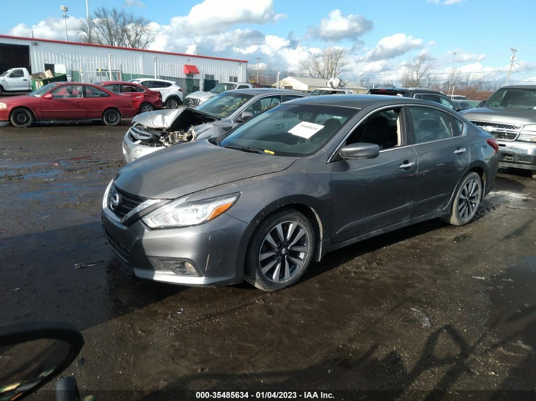 2016 Nissan Altima 2.5 Sv Gray vin: 1N4AL3AP8GC289555