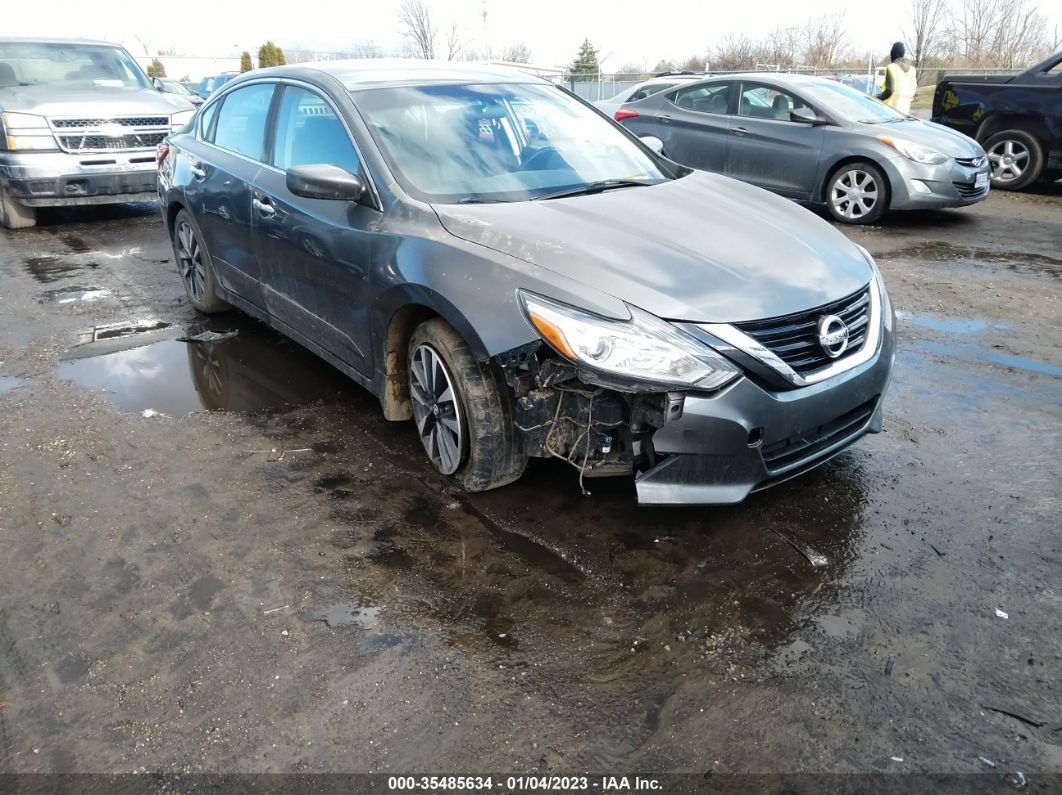 2016 Nissan Altima 2.5 Sv Gray vin: 1N4AL3AP8GC289555