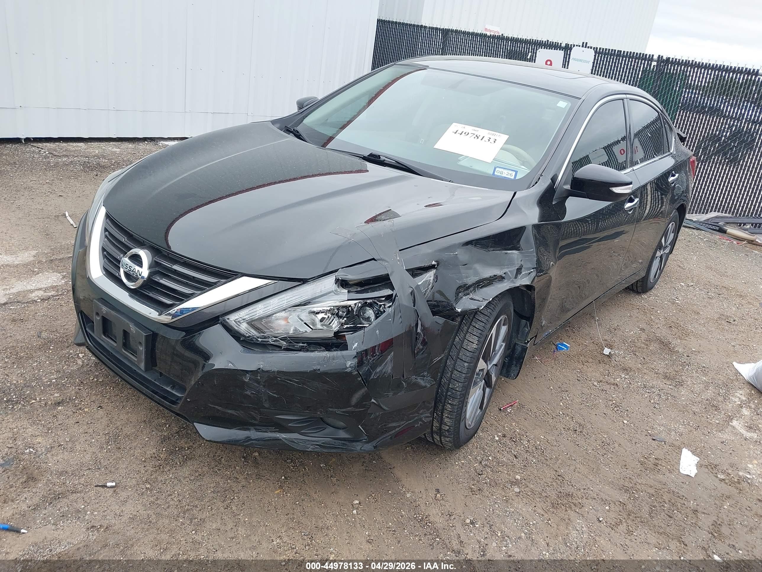 2016 Nissan Altima 2.5 Sl Black vin: 1N4AL3AP8GC292150