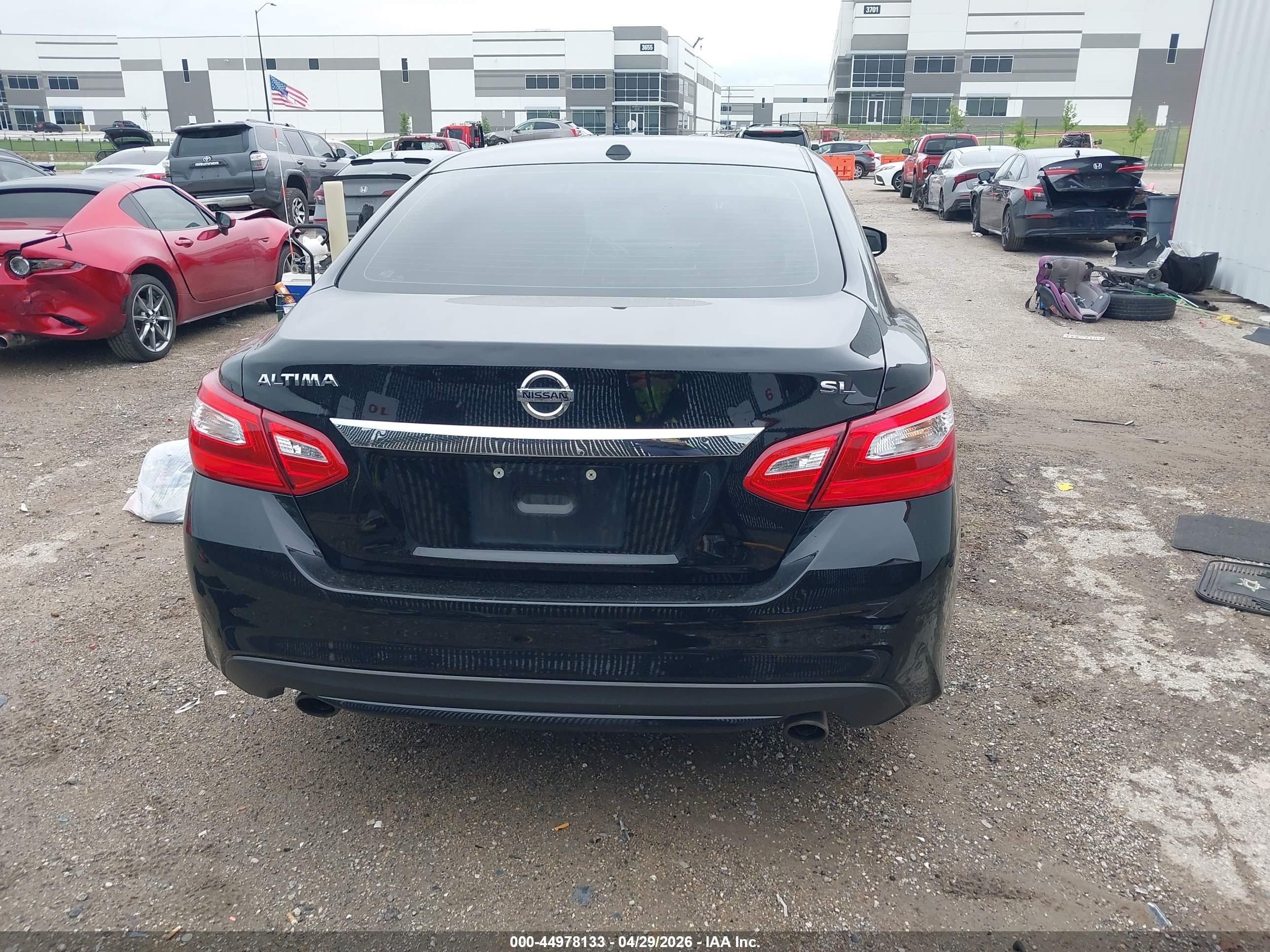 2016 Nissan Altima 2.5 Sl Black vin: 1N4AL3AP8GC292150