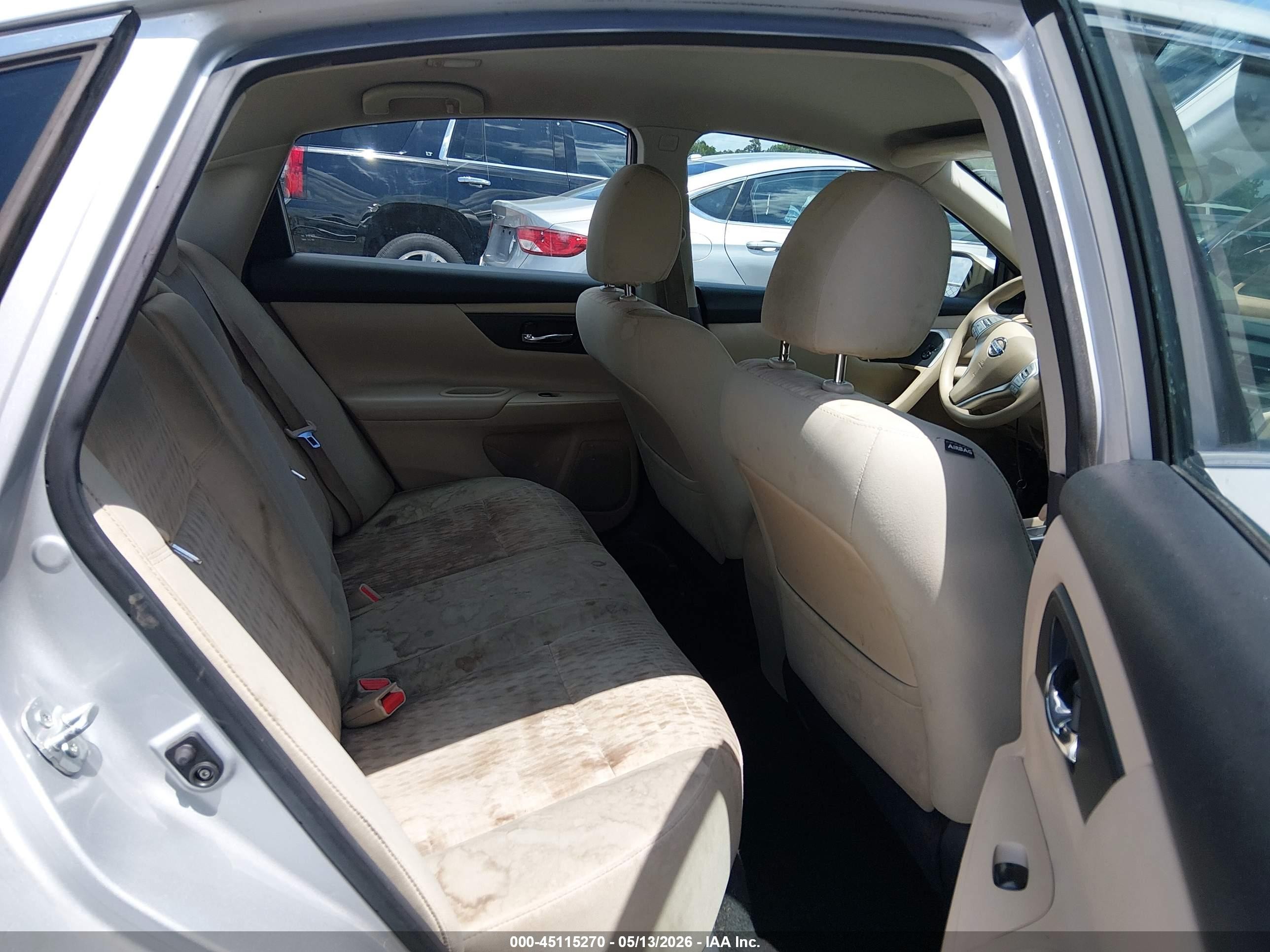 2016 Nissan Altima 2.5 S Серебряный vin: 1N4AL3AP8GN306133