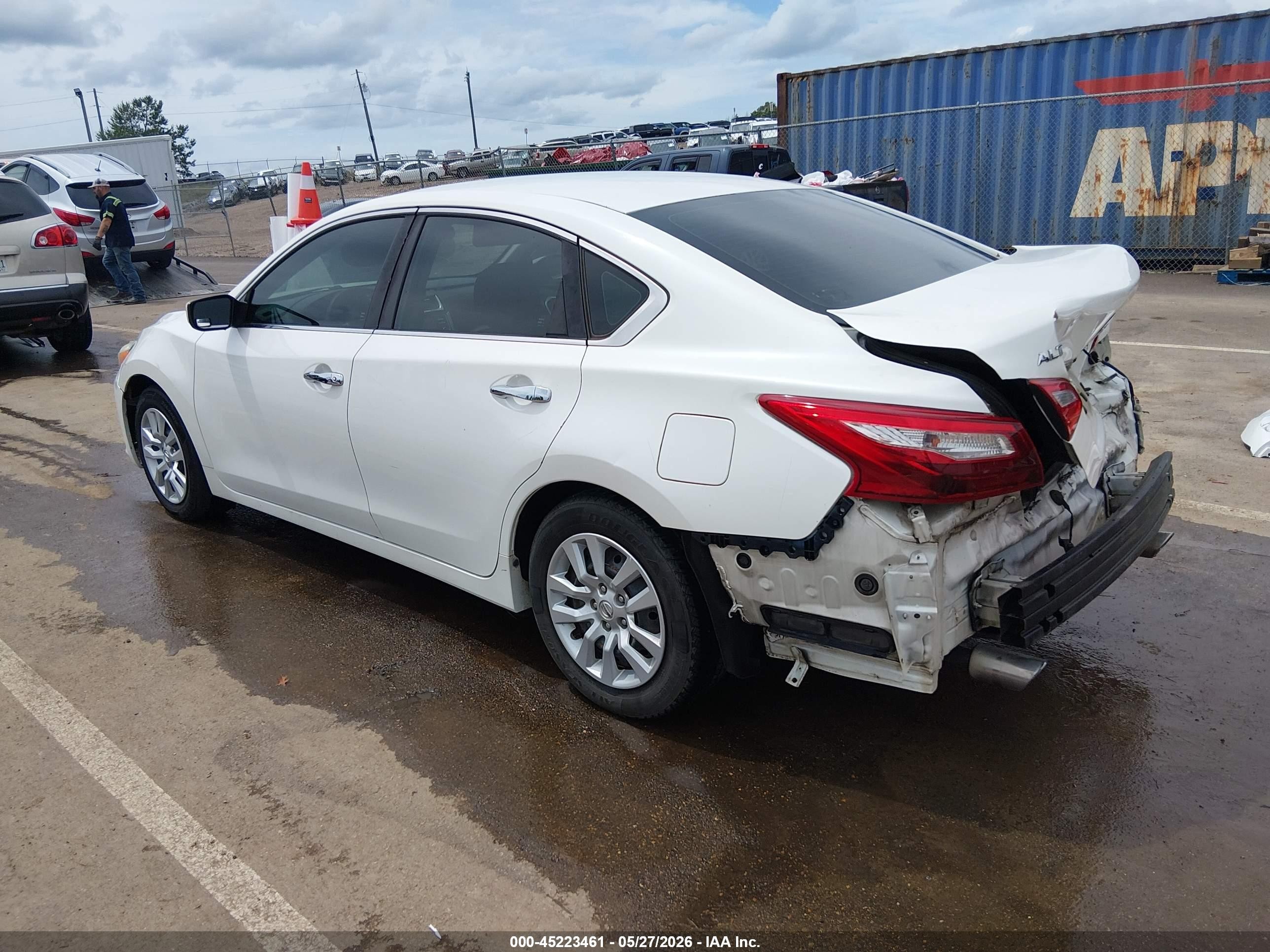 2016 Nissan Altima 2.5/2.5 S/2.5 Sl/2.5 Sr/2.5 Sv White vin: 1N4AL3AP8GN350732