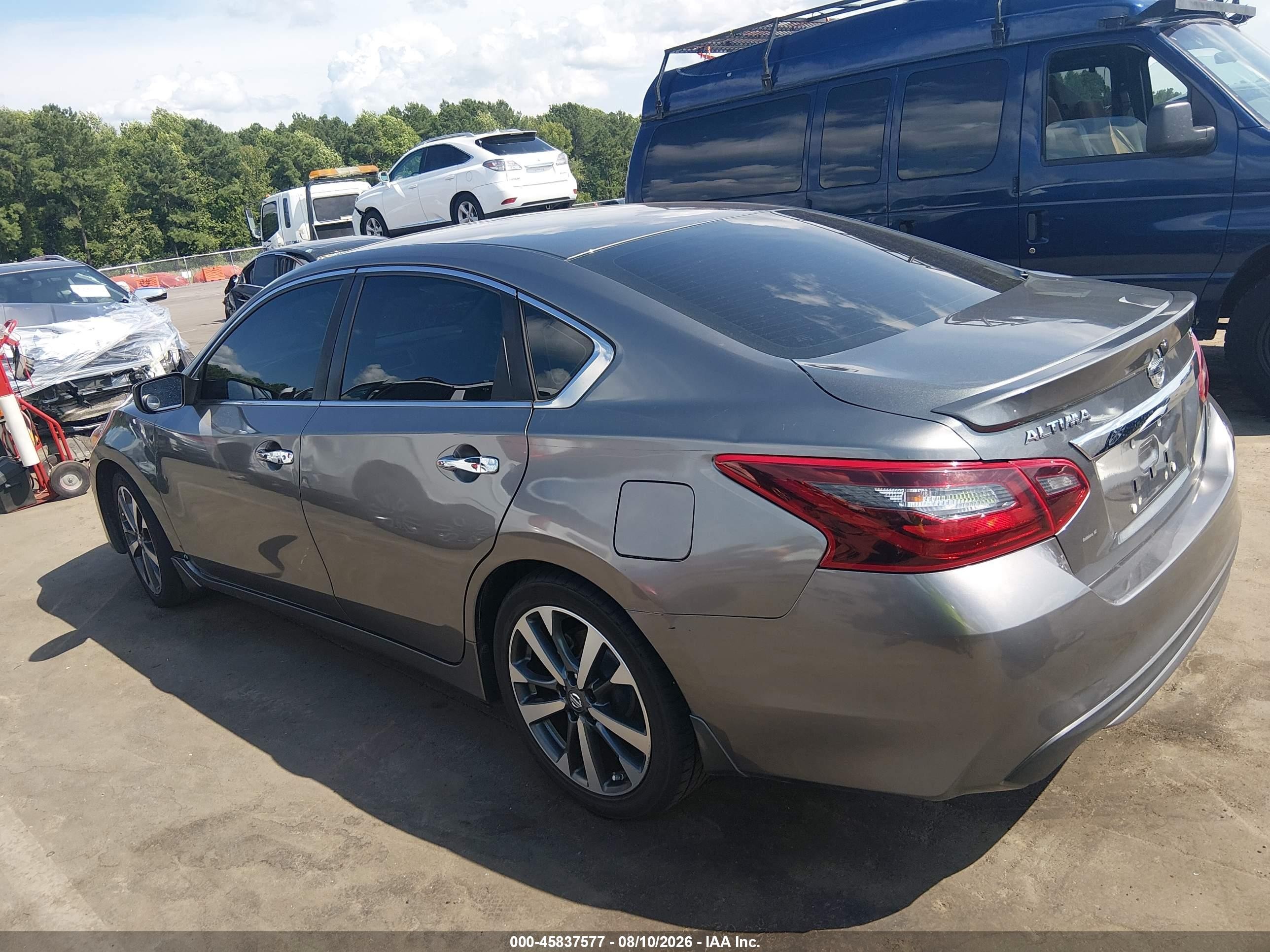 2017 Nissan Altima 2.5 Sr Black vin: 1N4AL3AP8HC127572