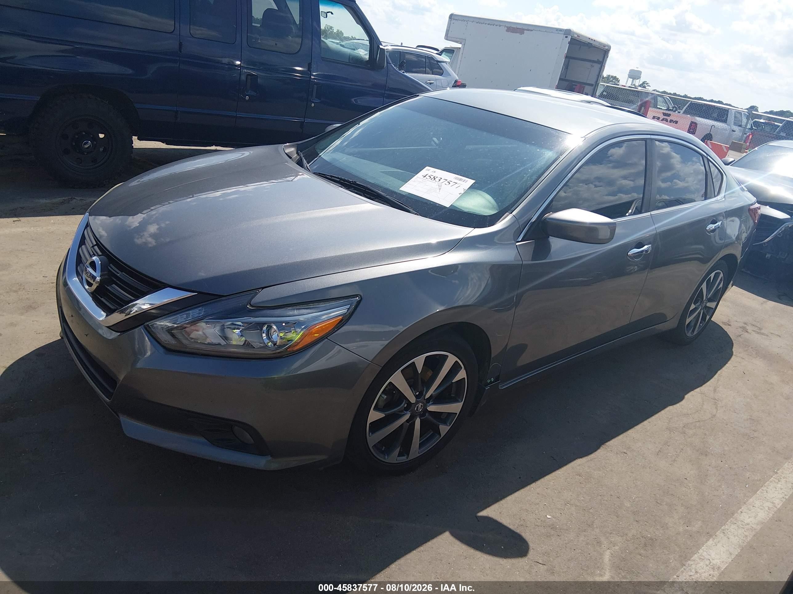 2017 Nissan Altima 2.5 Sr Black vin: 1N4AL3AP8HC127572