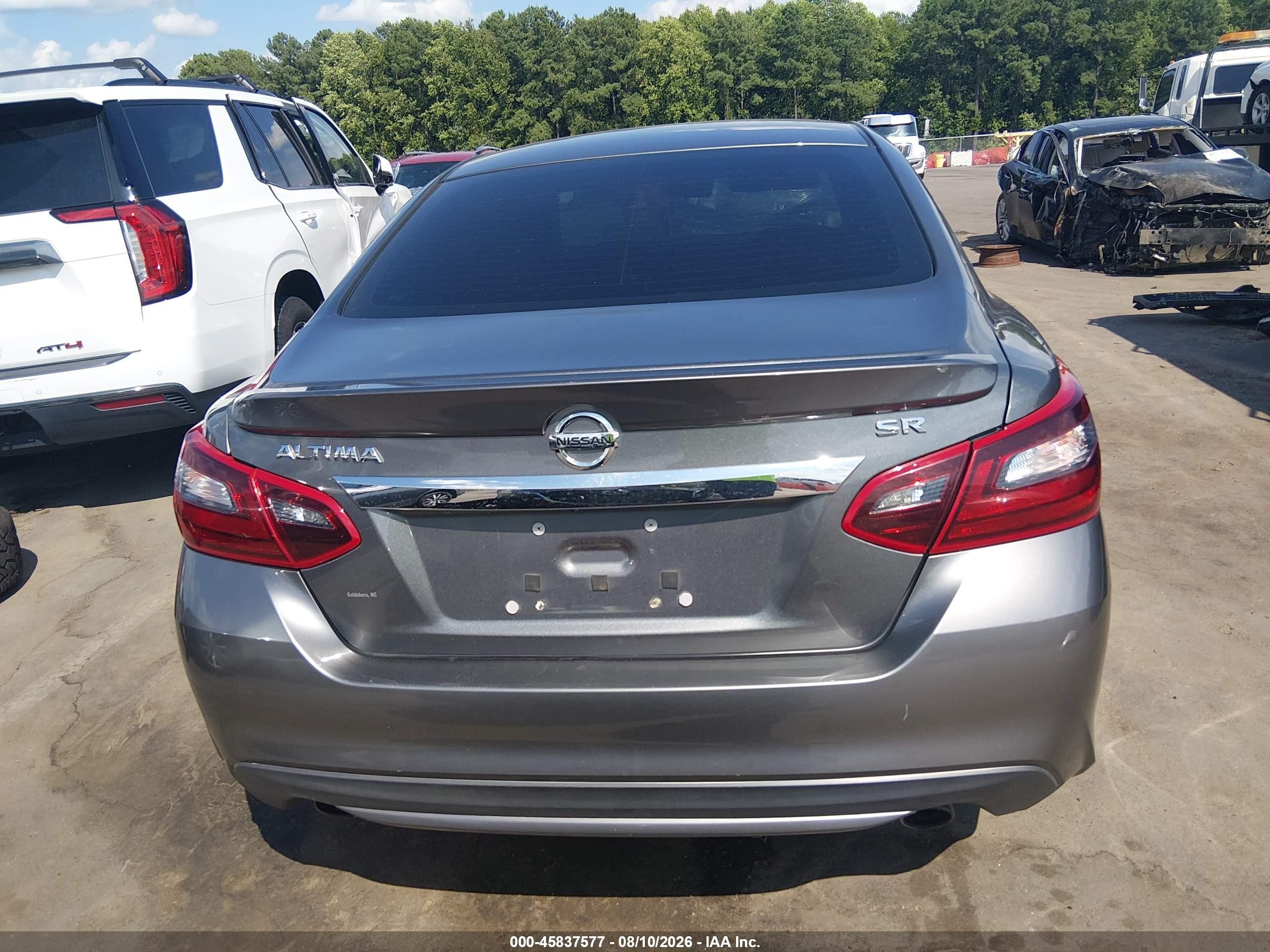 2017 Nissan Altima 2.5 Sr Black vin: 1N4AL3AP8HC127572