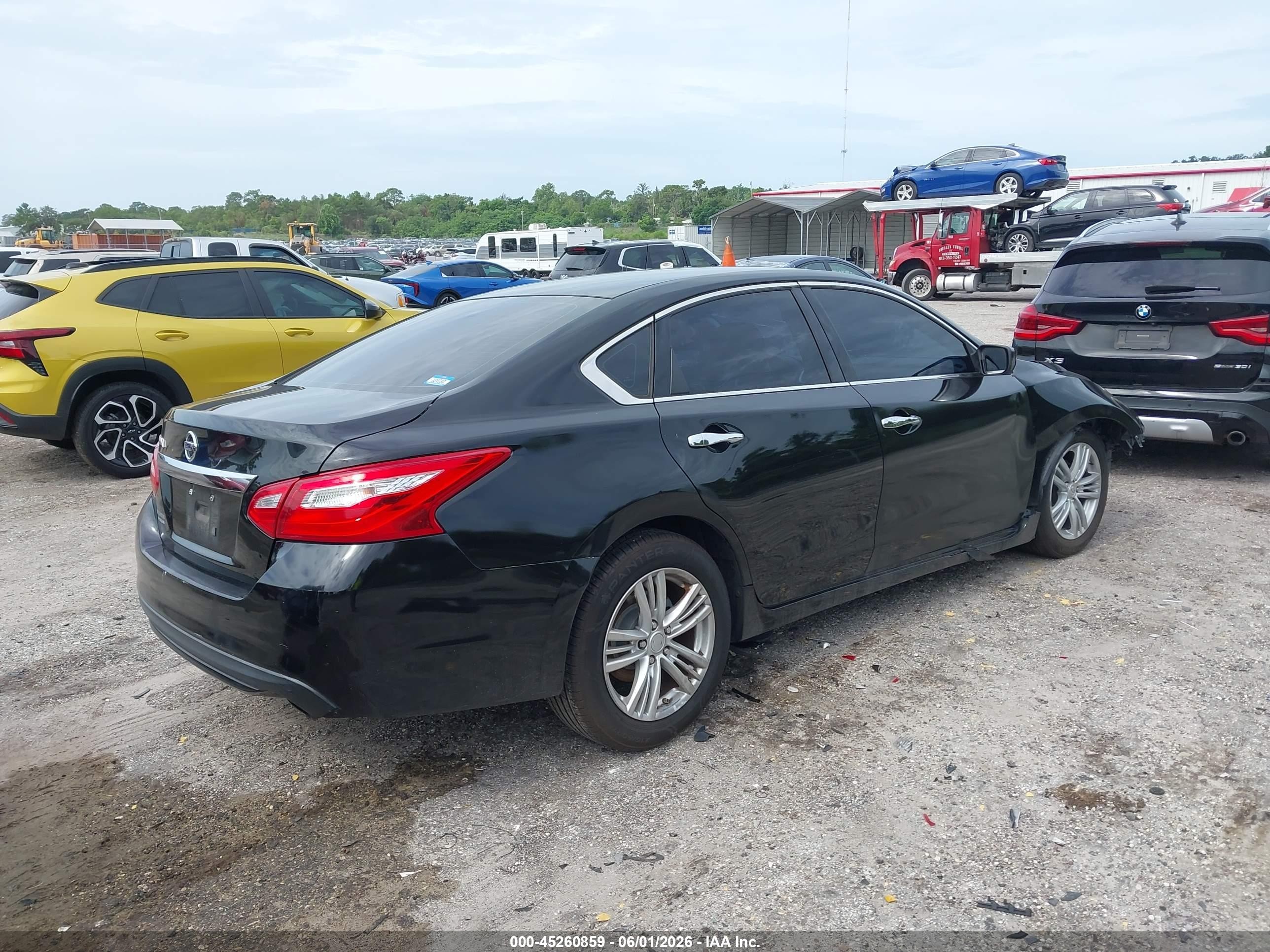 2017 Nissan Altima 2.5 S Черный vin: 1N4AL3AP8HC147790
