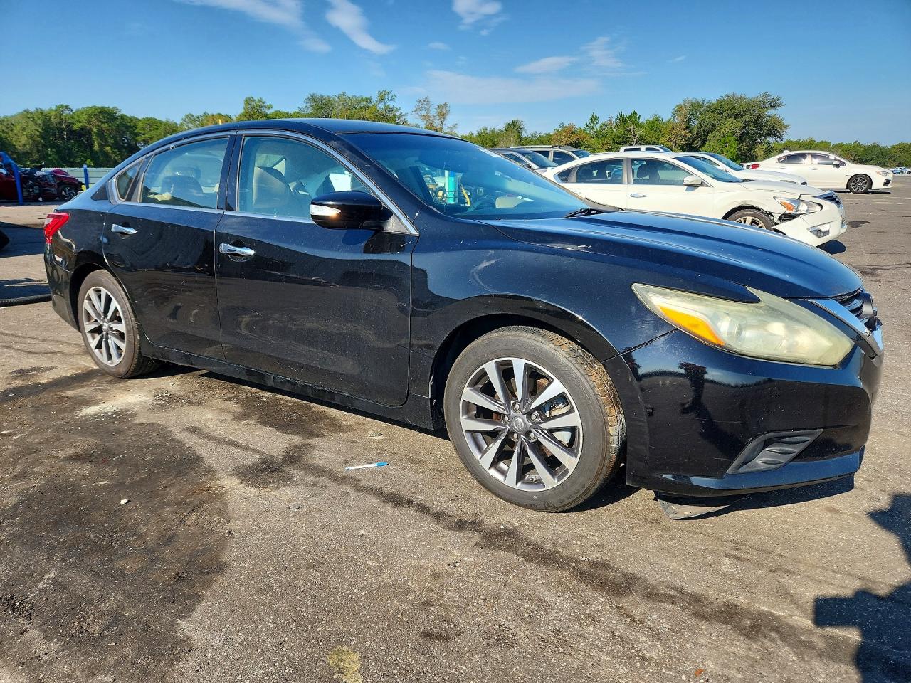 2017 Nissan Altima 2.5 Sl Black vin: 1N4AL3AP8HC156957